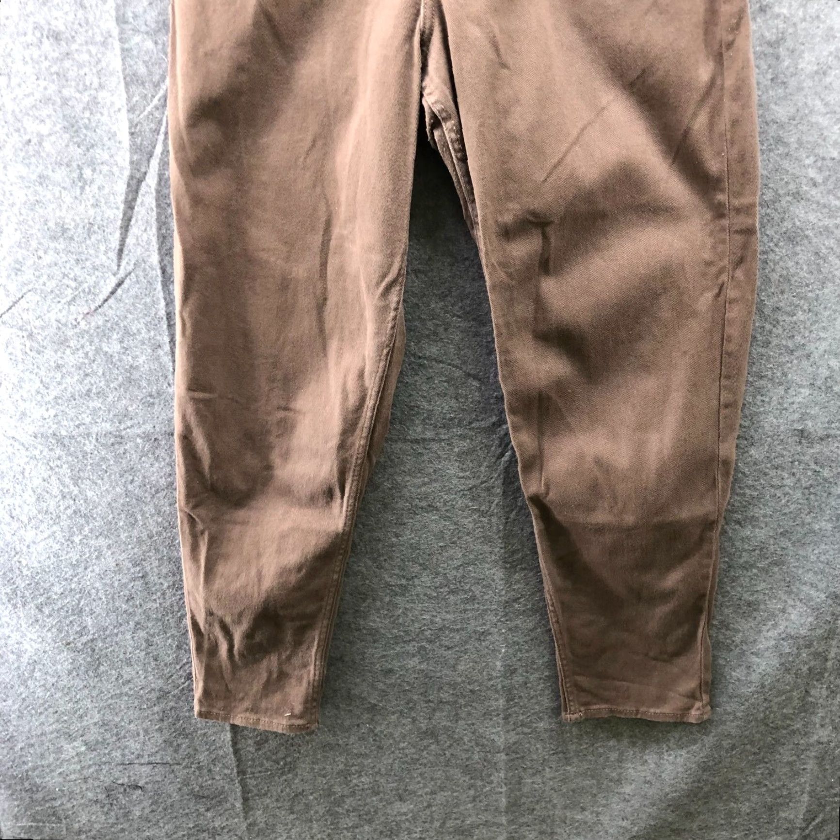 H&M H&M Jeans Womens 6 Mom High Waisted Brown Stretch Tapered Relaxed Size 28" / US 6 / IT 42 - 4 Thumbnail