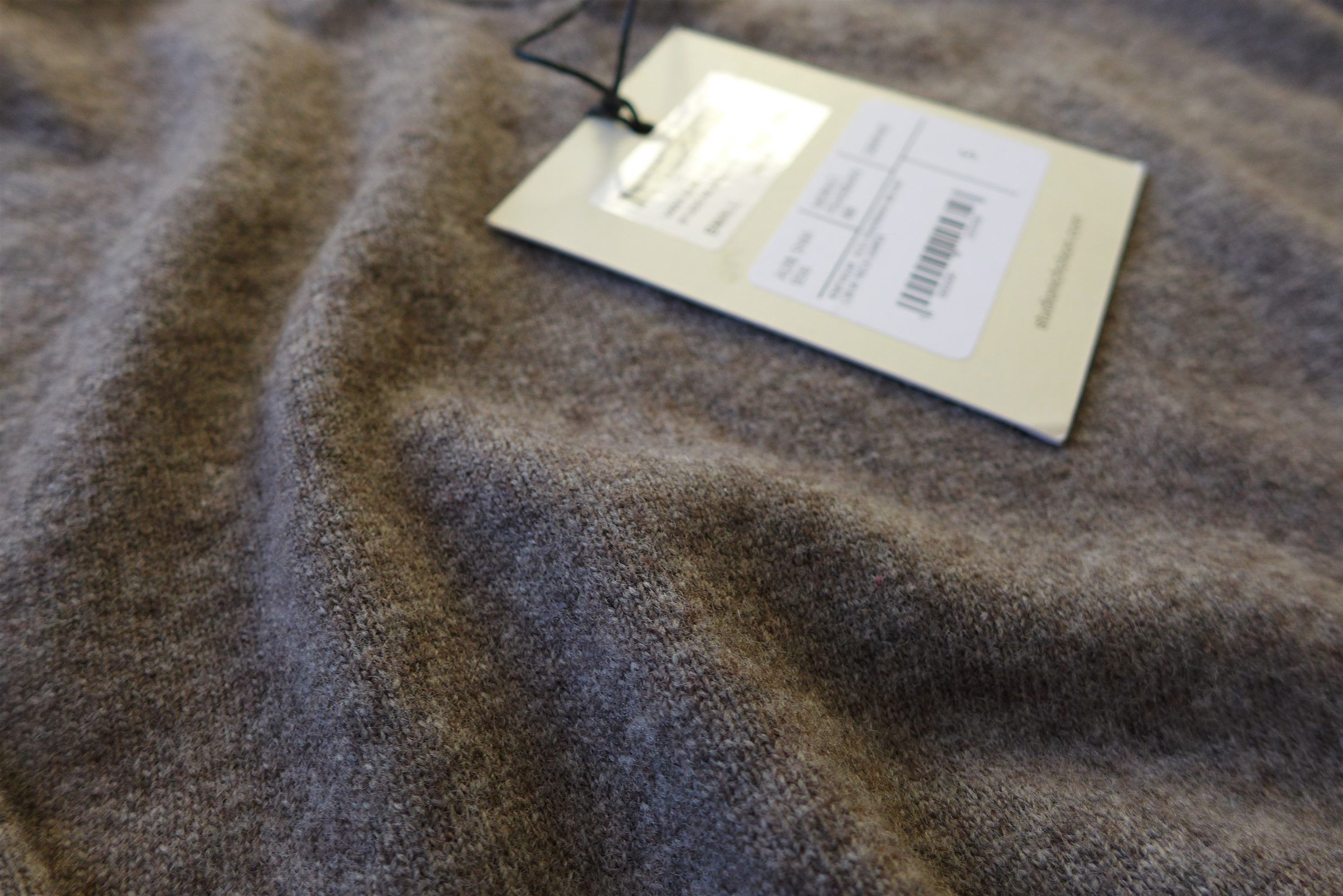 Studio Nicholson Studio Nicholson Fisherman Rib Sweater - Graphite Wool Size US S / EU 44-46 / 1 - 11 Thumbnail