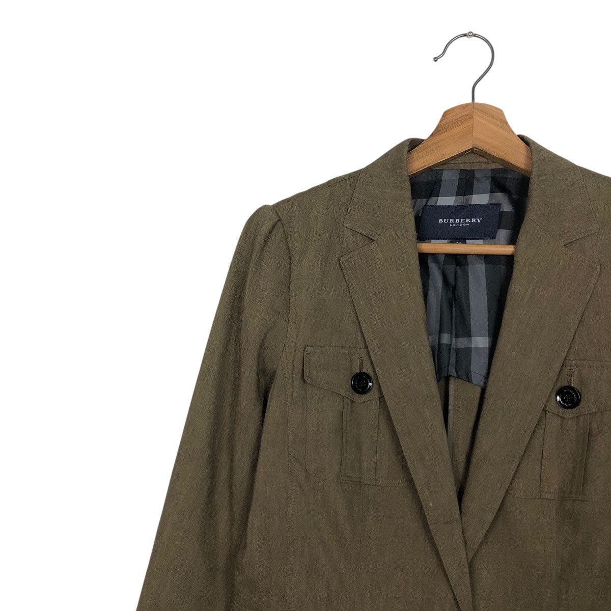 Burberry 📌Cropped Coats Jacket Burberry London Blanket Size M / US 6-8 / IT 42-44 - 8 Thumbnail
