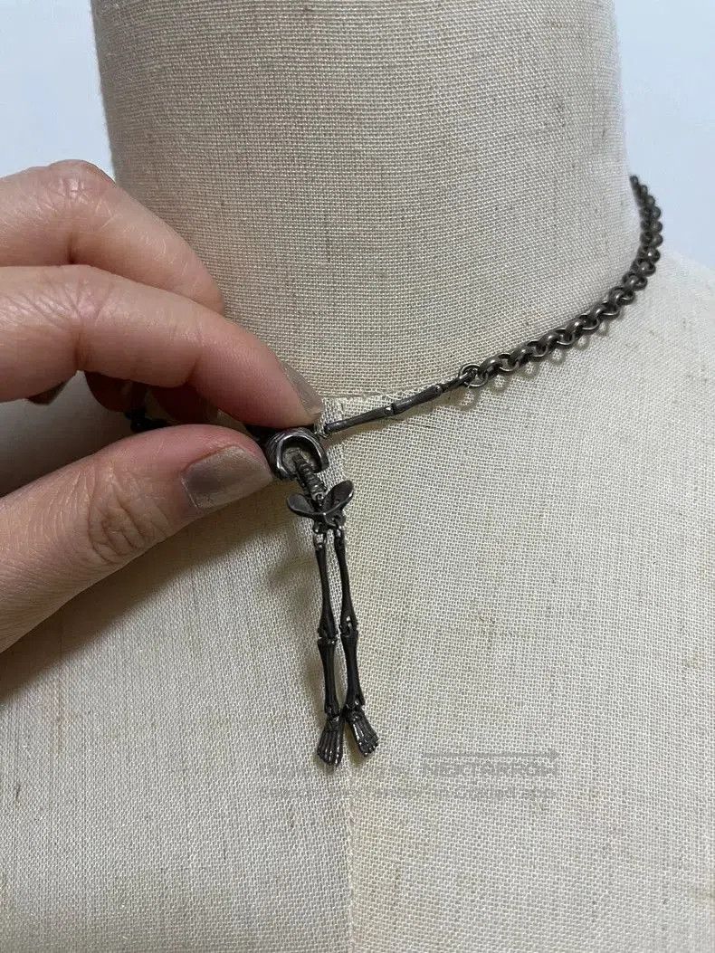 Vivienne Westwood Vivienne Westwood Skeleton Choker Necklace. Size ONE SIZE - 3 Thumbnail