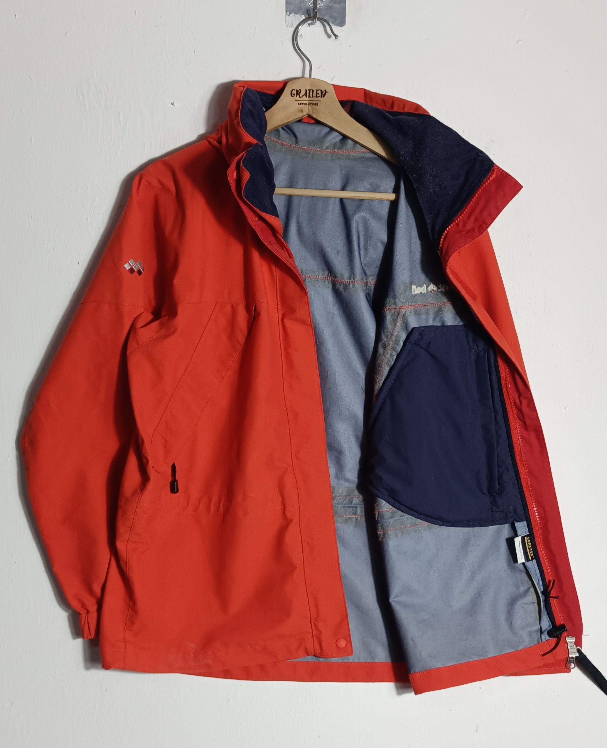 Montbell Montbell Storm Cruiser Jacket Gore-Tex Nylon Mountain Parker Size US L / EU 52-54 / 3 - 3 Thumbnail
