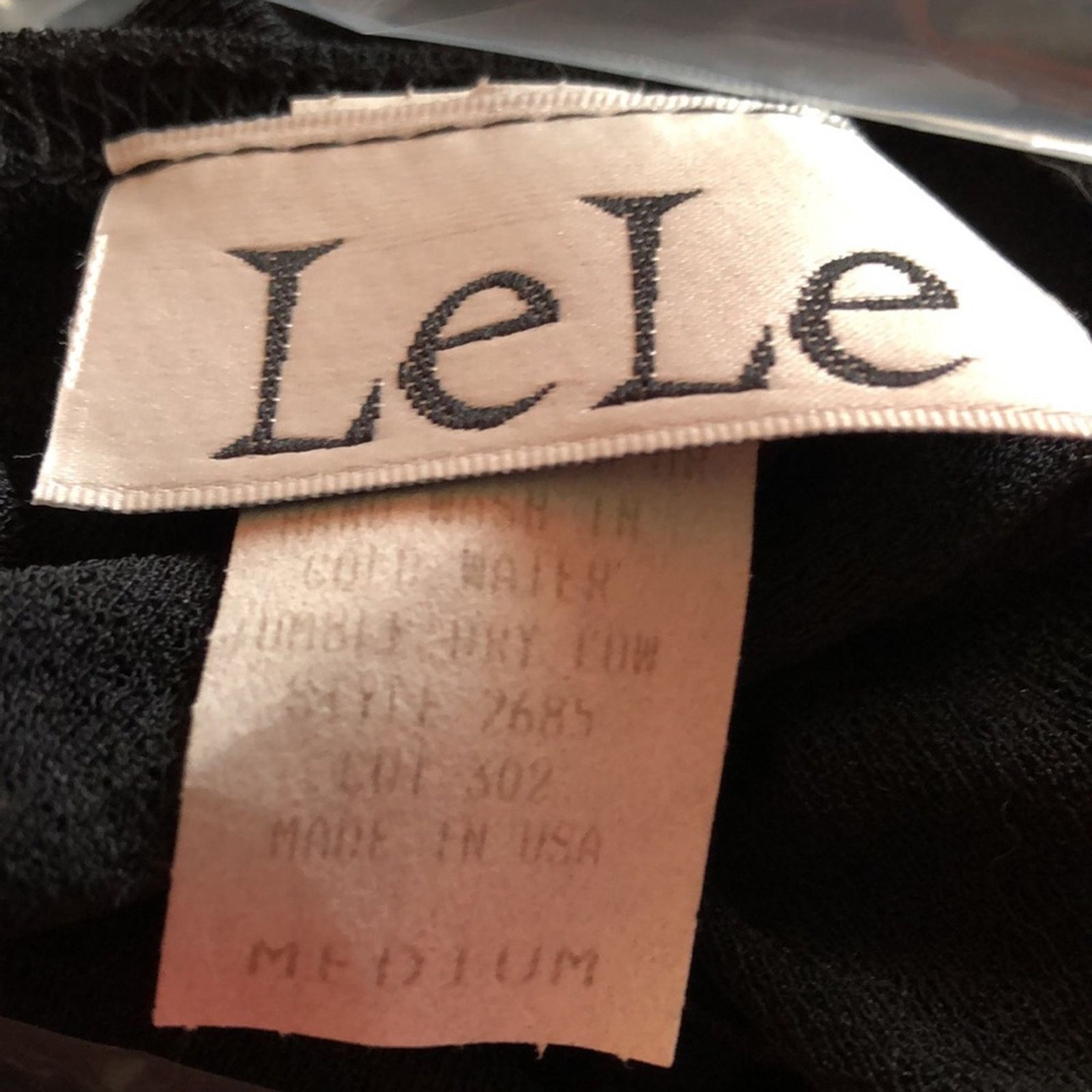 Designer Lele brand flutter sleeve top sheer stretchy NEW M Size M / US 6-8 / IT 42-44 - 6 Thumbnail