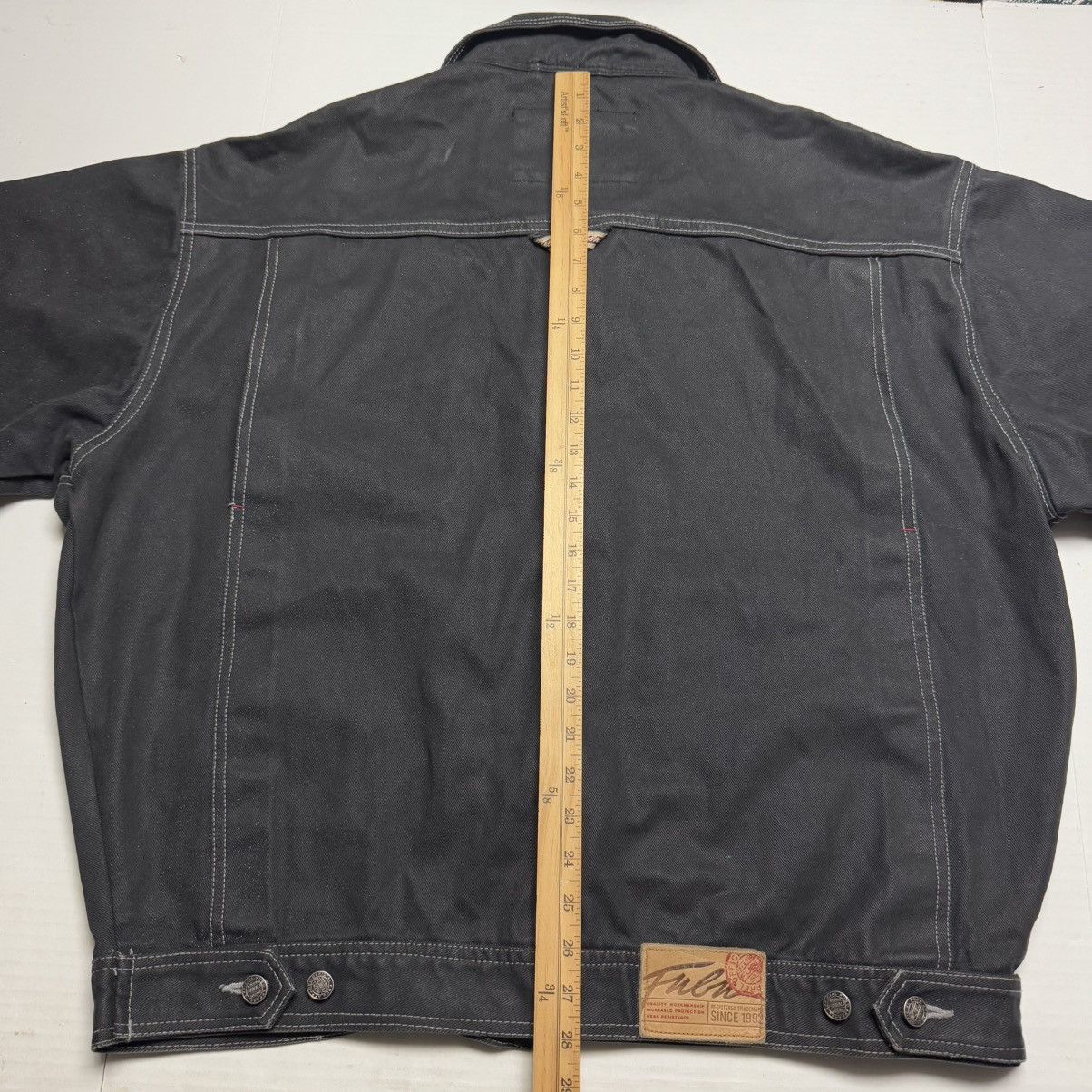 Fubu Vintage FUBU Denim Trucker Jean Jacket in Black Size: XL Size US XL / EU 56 / 4 - 13 Thumbnail