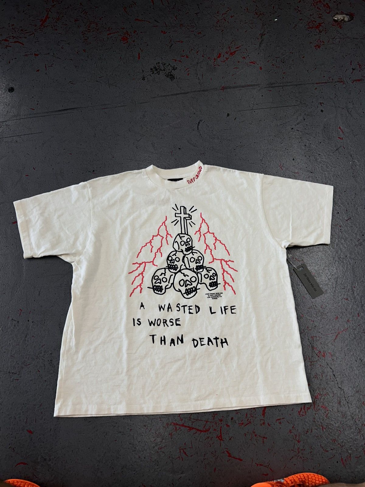Tuff Crowd Tuff Crowd x FTWS “Wasted Life” Size Large NEW Size US L / EU 52-54 / 3 - 1 Thumbnail