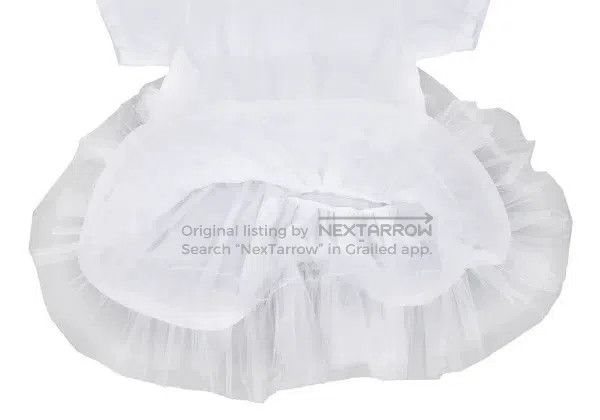 Comme des Garcons Comme Des Garcons White Retro Lace Short Top Size XS / US 0-2 / IT 36-38 - 6 Thumbnail