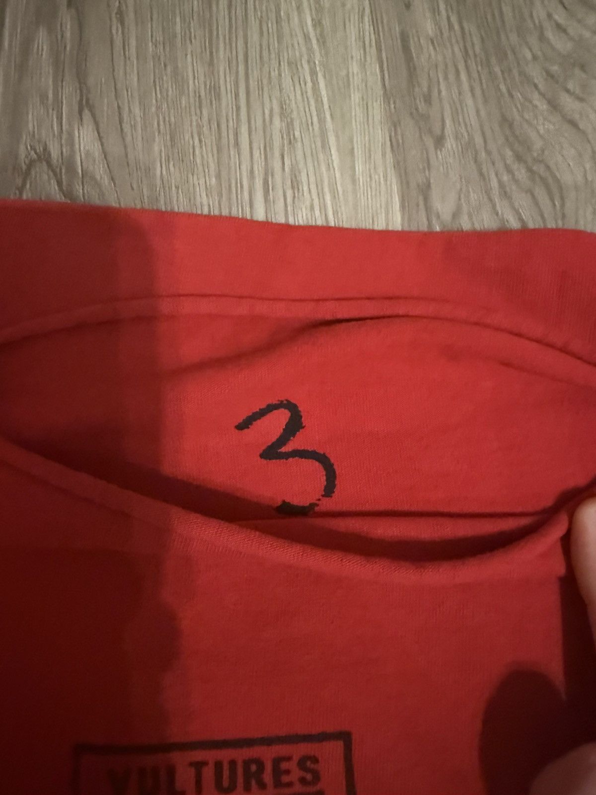 Kanye West × Yeezy Vultures Red Long Sleeve Sample Size US XXL / EU 58 / 5 - 4 Thumbnail
