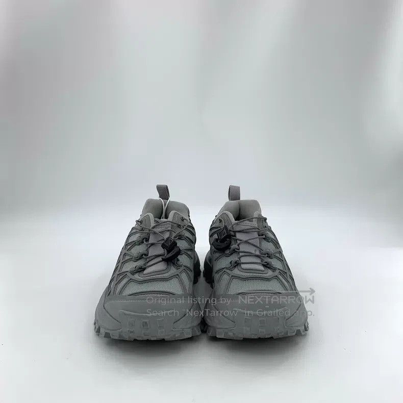 Dior Dior Gray round toe lase casual flat sneakers Size US 8.5 / IT 38.5 - 3 Thumbnail