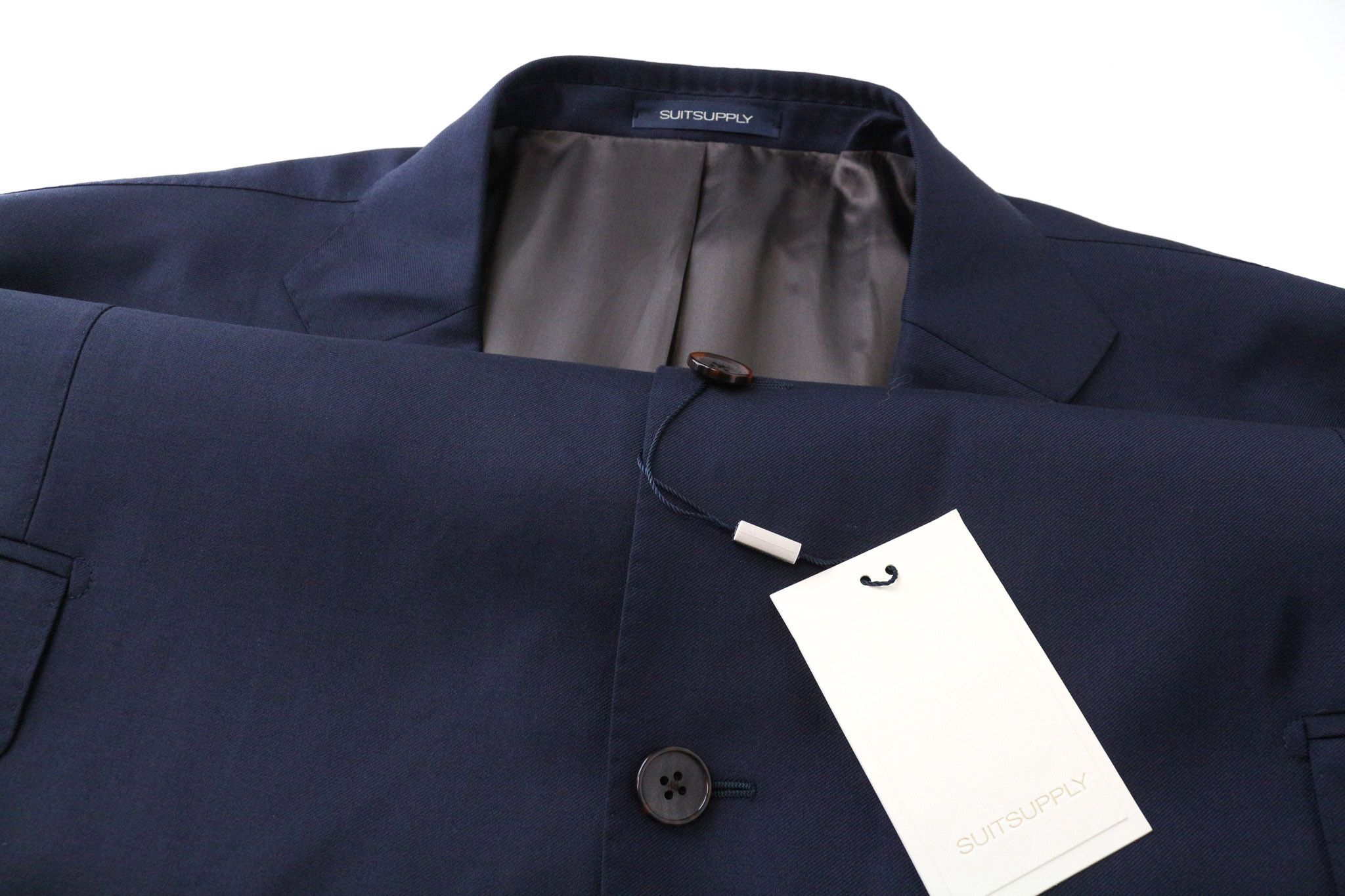 Suitsupply LA SPALLA UK56R Navy Wool S110s Blazer 75043 Size 54R - 3 Thumbnail