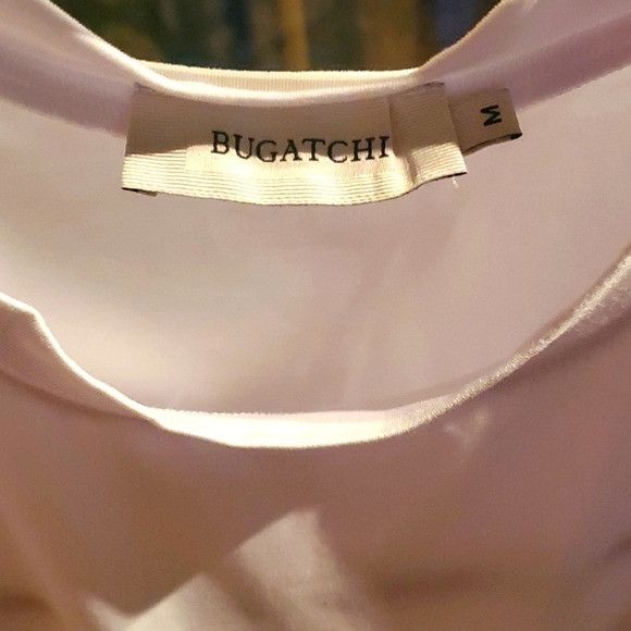 BUGATCHI Bugatchi White Crew Neck Short Sleeve Sz. M T-shirt Size US M / EU 48-50 / 2 - 3 Thumbnail