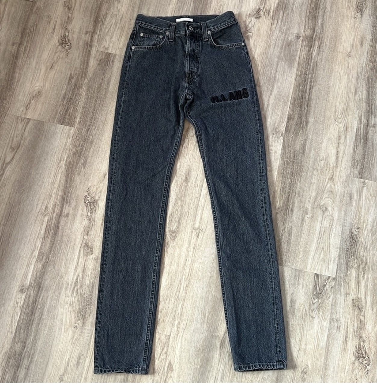 Helmut Lang Helmut Lang Unisex Straight Leg Grey Jeans Size US 28 / EU 44 - 3 Thumbnail
