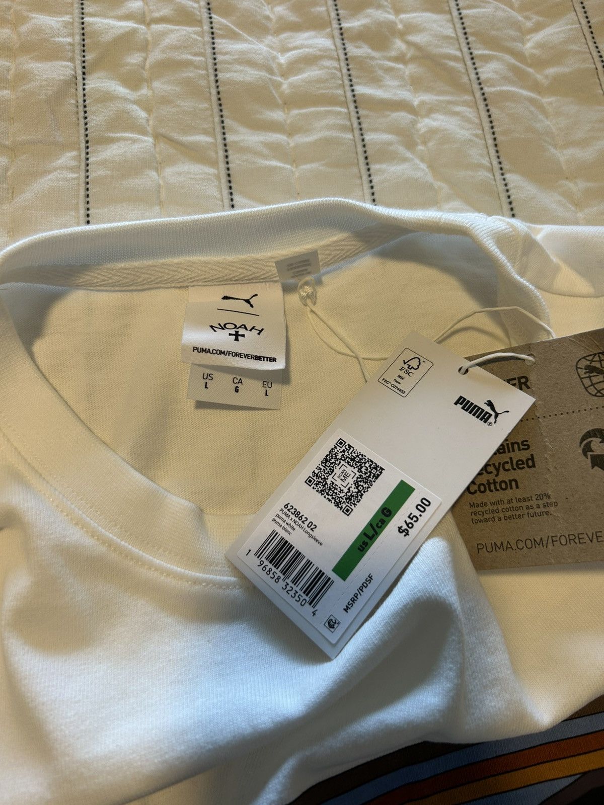 Noah × Puma Puma x Noah Long Sleeve Size US L / EU 52-54 / 3 - 3 Thumbnail