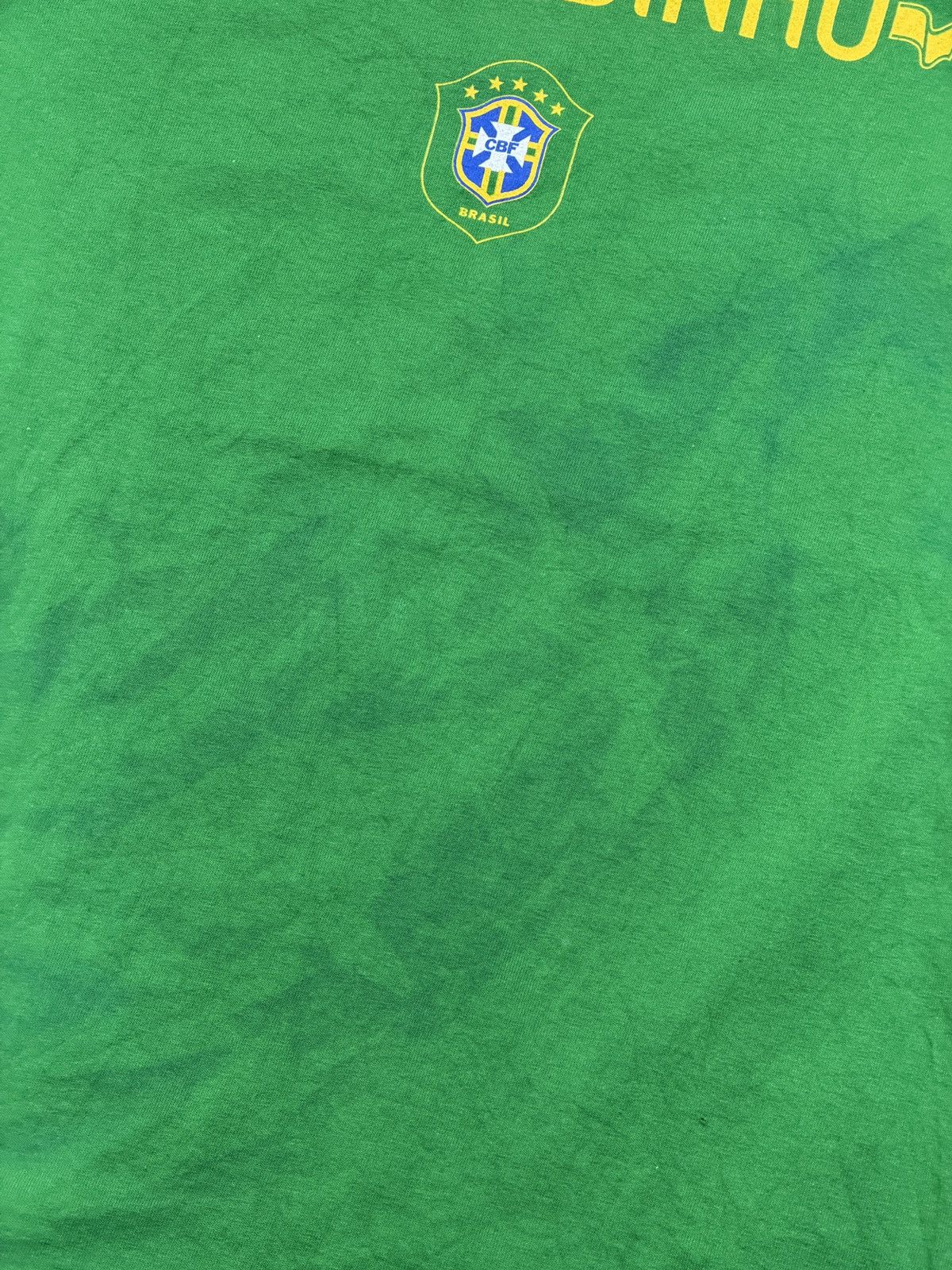 Nike Vintage Brazil 00's "Ronaldinho No.10" T-shirt Size US S / EU 44-46 / 1 - 7 Thumbnail