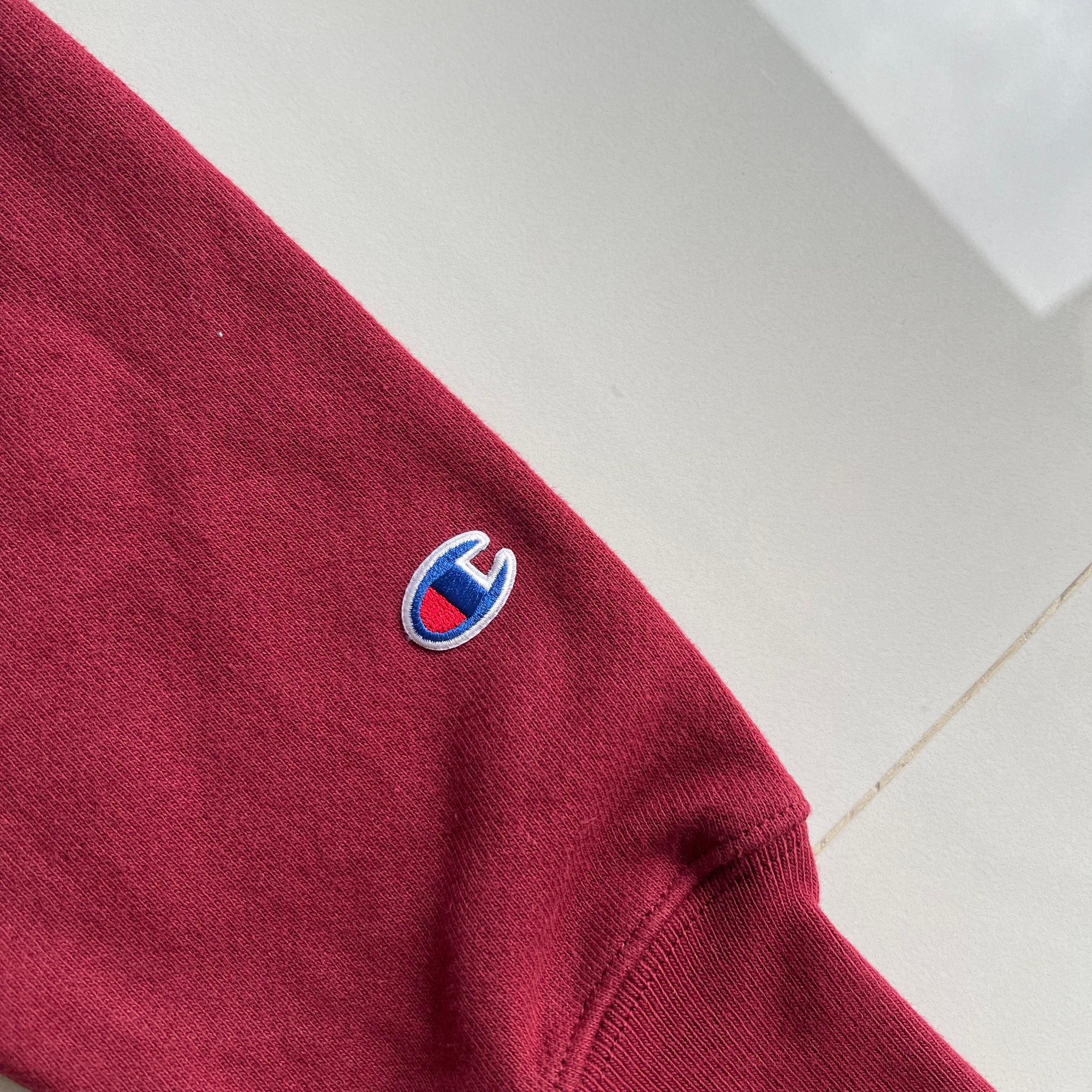 Champion × Supreme Supreme x Champion Hooded Arc Logo Wine Red Size US XL / EU 56 / 4 - 3 Thumbnail