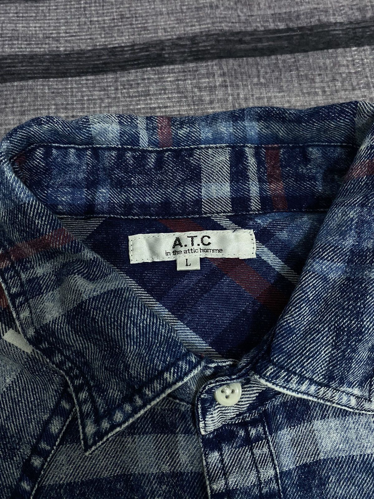 In The Attic IN THE ATTIC Y2k SHIRT Size US M / EU 48-50 / 2 - 5 Thumbnail