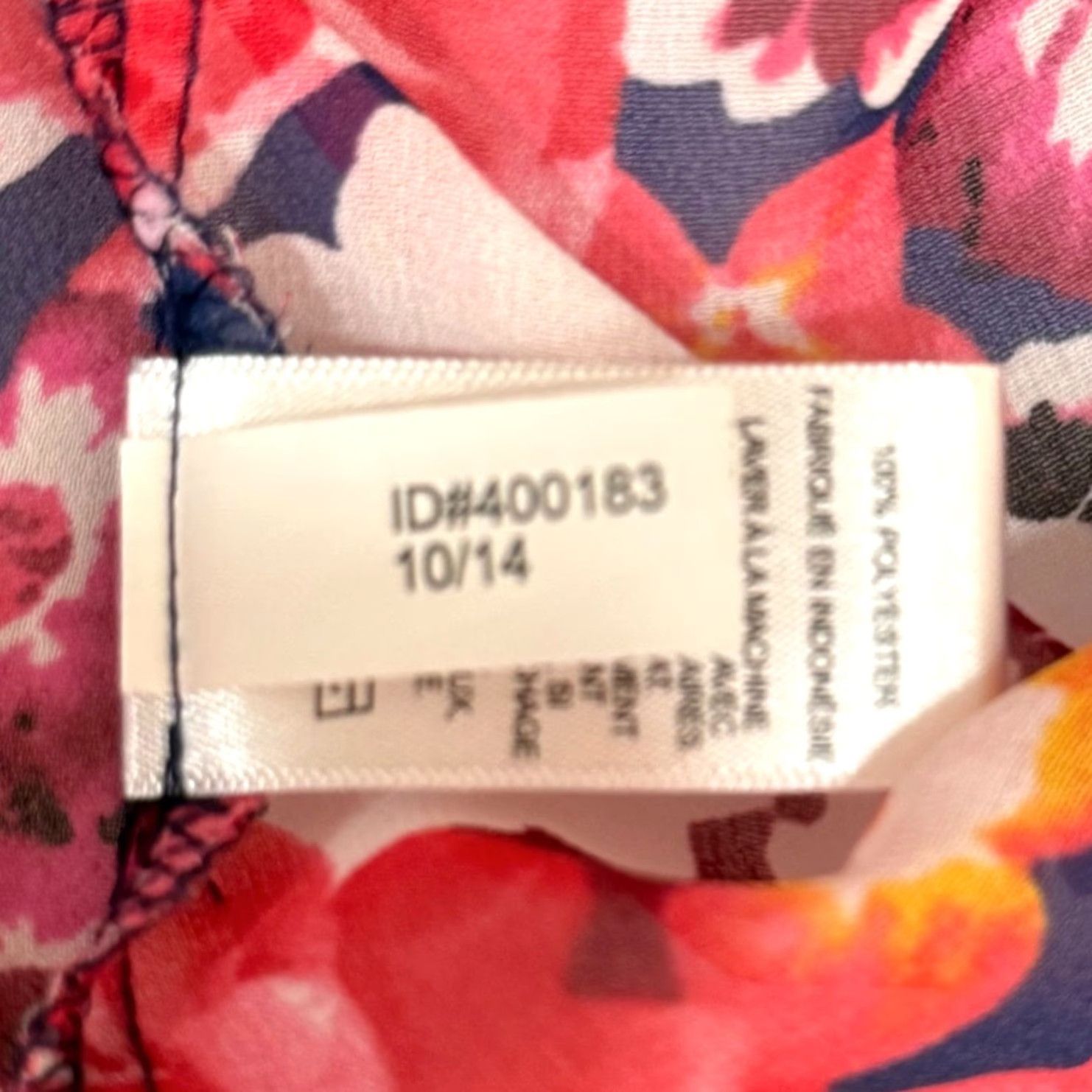 Express EUC Y2K Express Portofino XS Sheer Dark Floral Button Down Blouse RollTab Sleeve Boys? Womens Size XS / US 0-2 / IT 36-38 - 7 Thumbnail