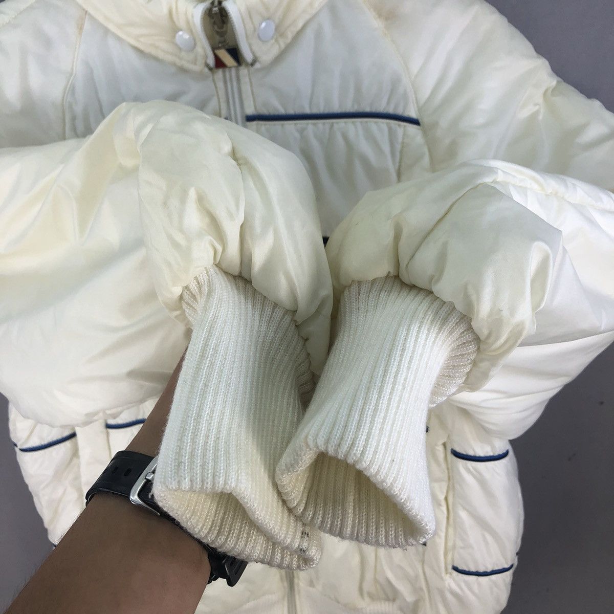 Japanese Brand Vintage 1990s Bob Johnes Sports Padded Puffer Jacket Size US M / EU 48-50 / 2 - 12 Thumbnail