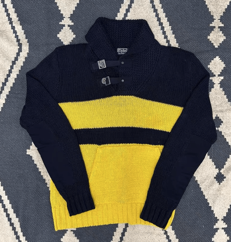 Ralph Lauren Ralph Lauren Military-Style Chunky Knit Pullover Size US M / EU 48-50 / 2 - 1 Thumbnail