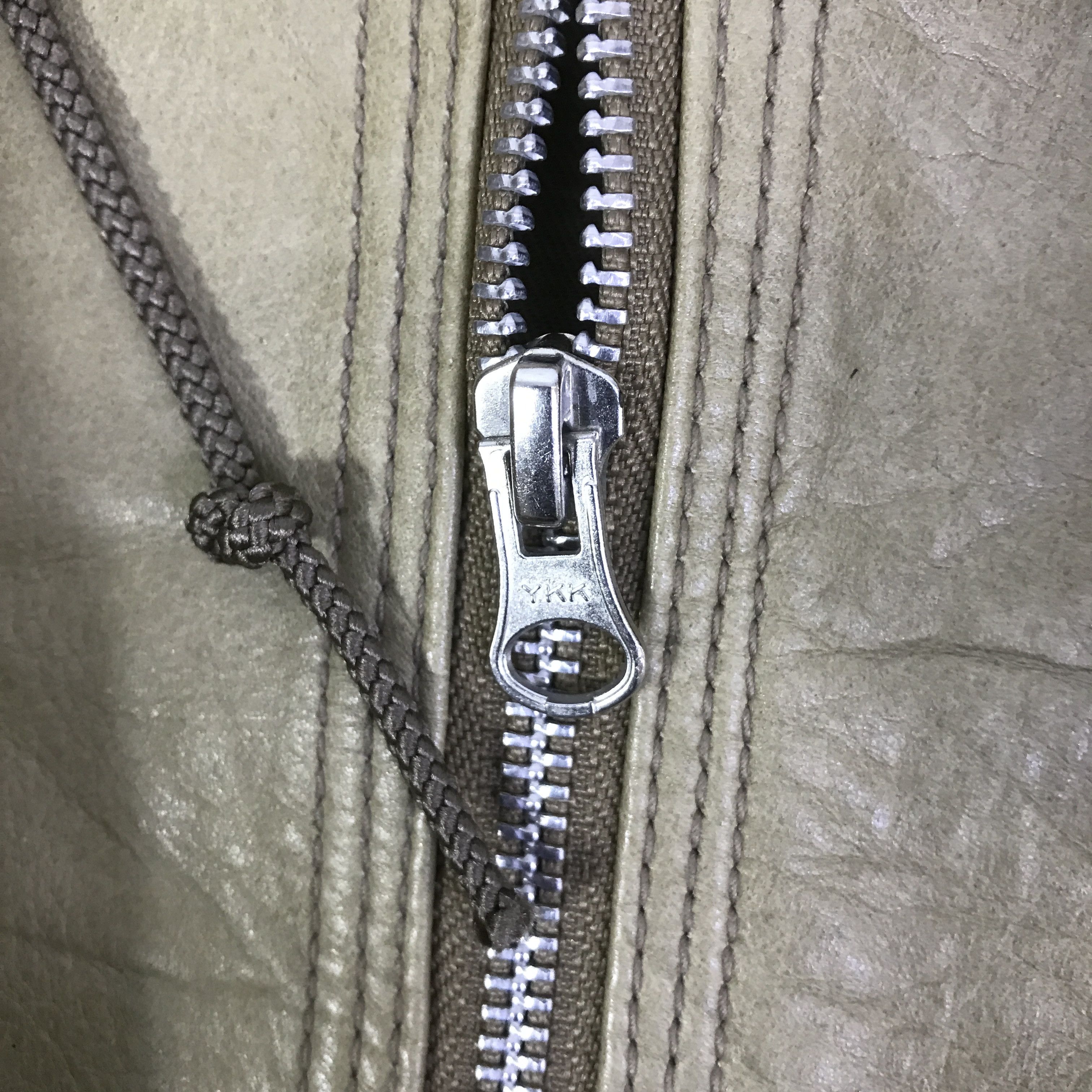 Japanese Brand SOFFITTO LEATHER HOODIE JACKET K110B8 Size US L / EU 52-54 / 3 - 11 Thumbnail