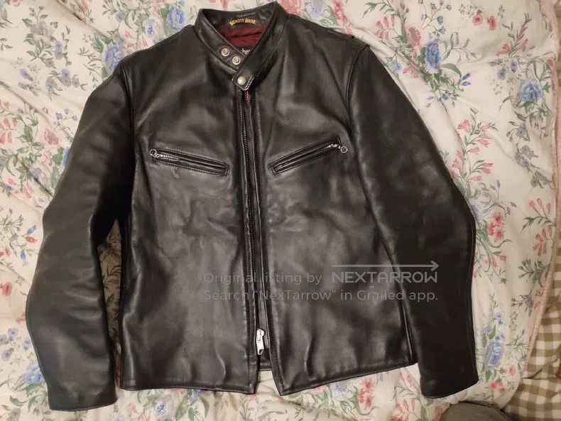 Schott Schott Japanese version of leather clothing Size US XL / EU 56 / 4 - 1 Thumbnail
