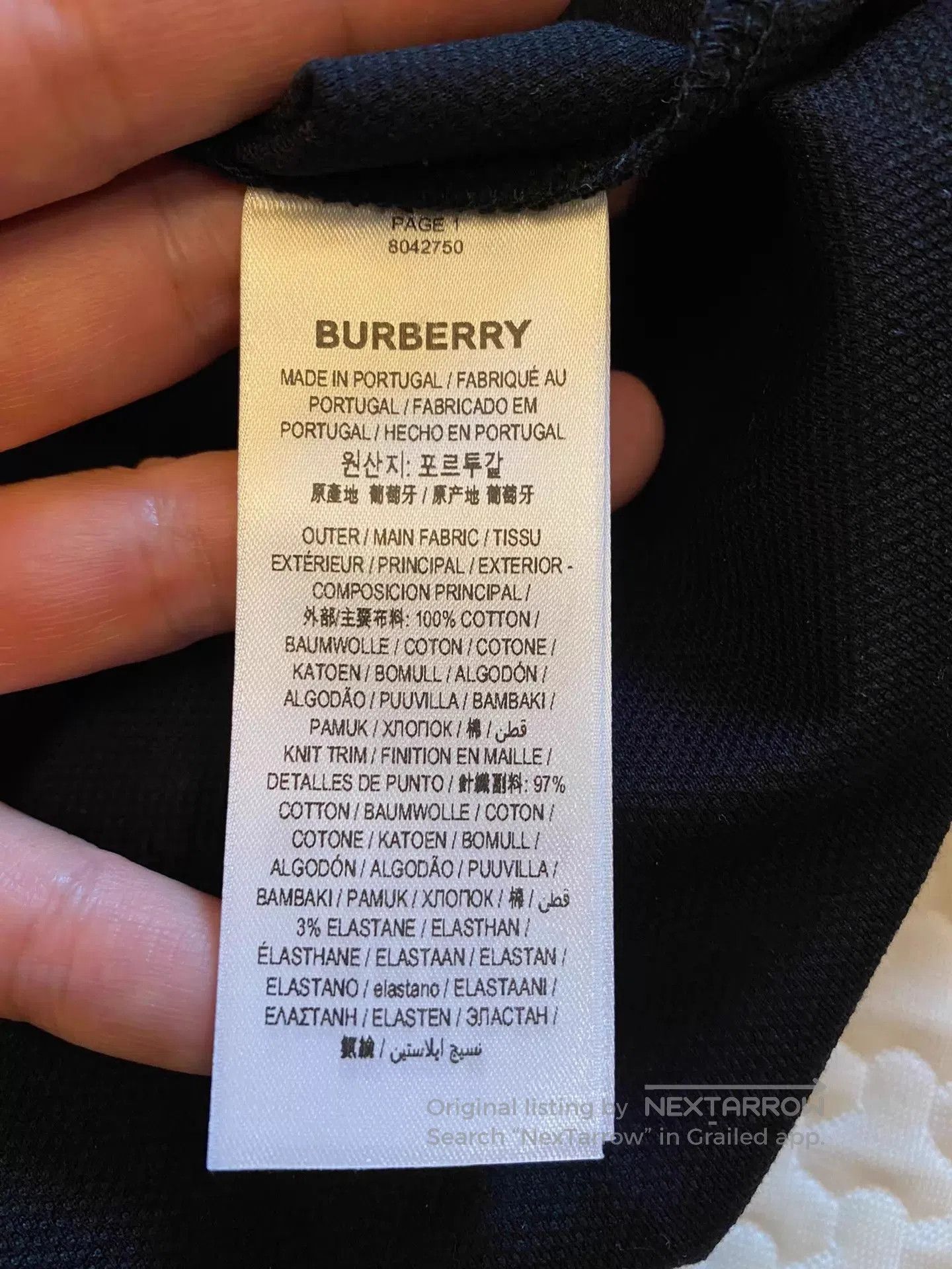 Burberry Black Short. Size US S / EU 44-46 / 1 - 7 Thumbnail