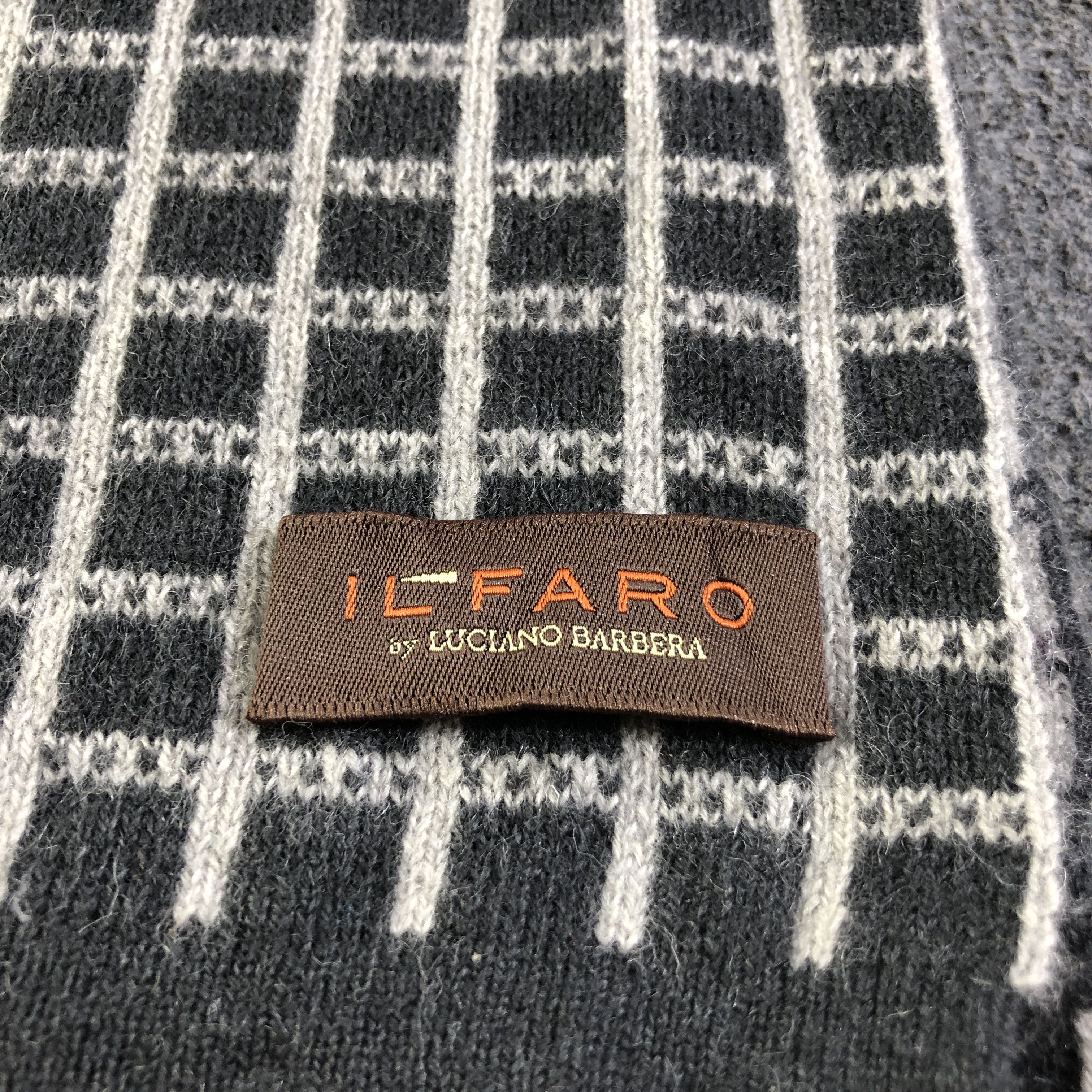 Luciano Barbera Luciano Barbera Wool Scarf Muffler V2739 Size ONE SIZE - 5 Thumbnail