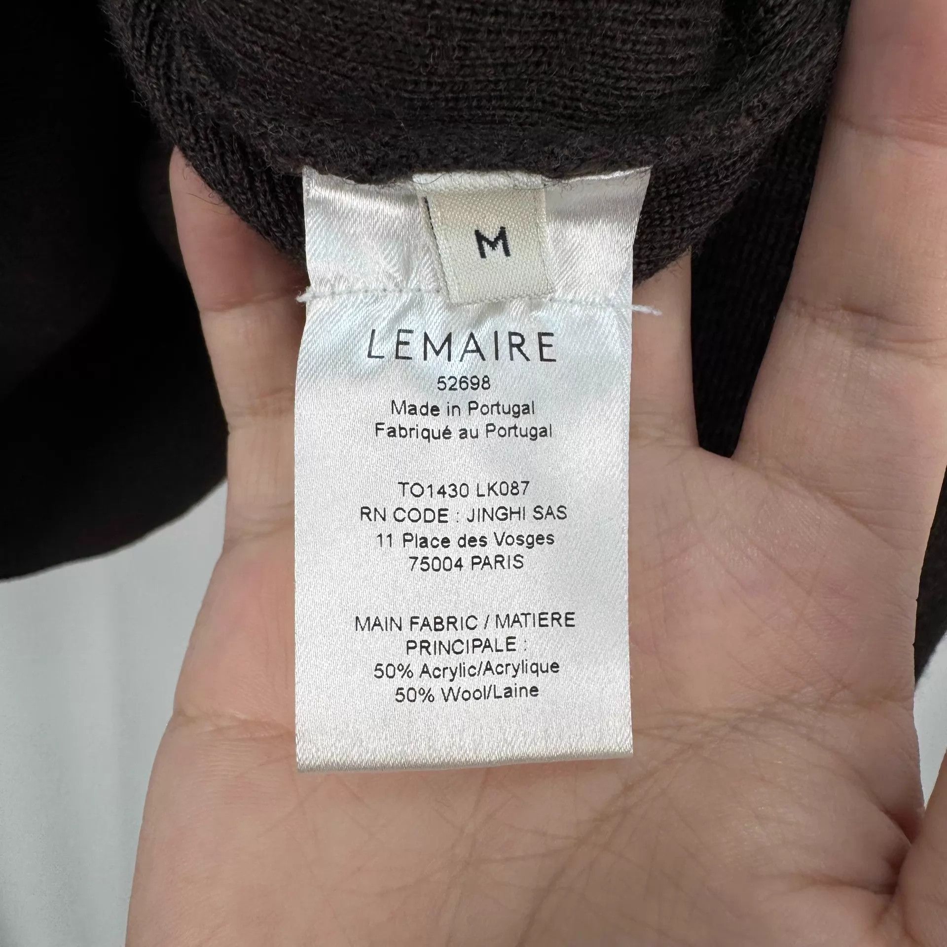 Lemaire Lemaire 25fw Brown Wool Knit Sweater M 99 New KL11415 Size M / US 6-8 / IT 42-44 - 6 Thumbnail