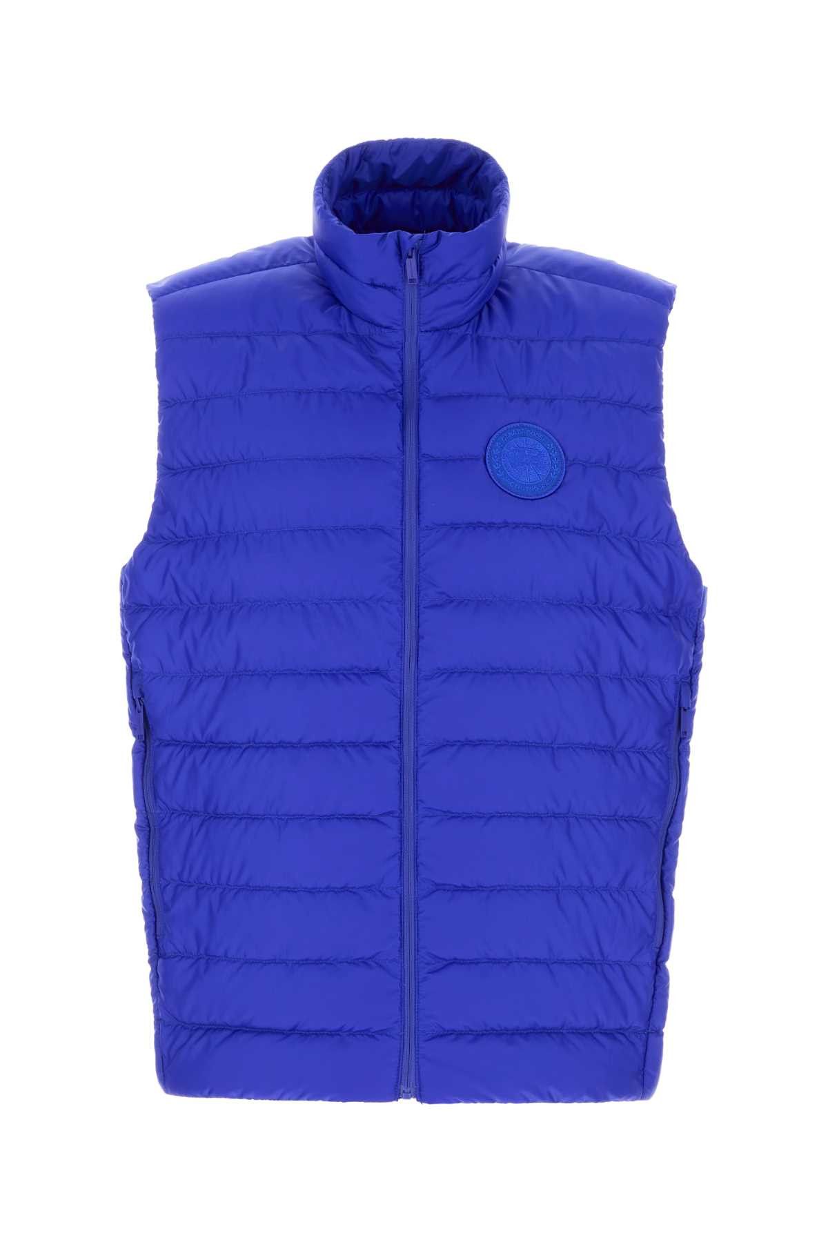 Canada Goose Electric Blue Polyester Sleeveless Stratus Down Jacket Size US XL / EU 56 / 4 - 1 Thumbnail