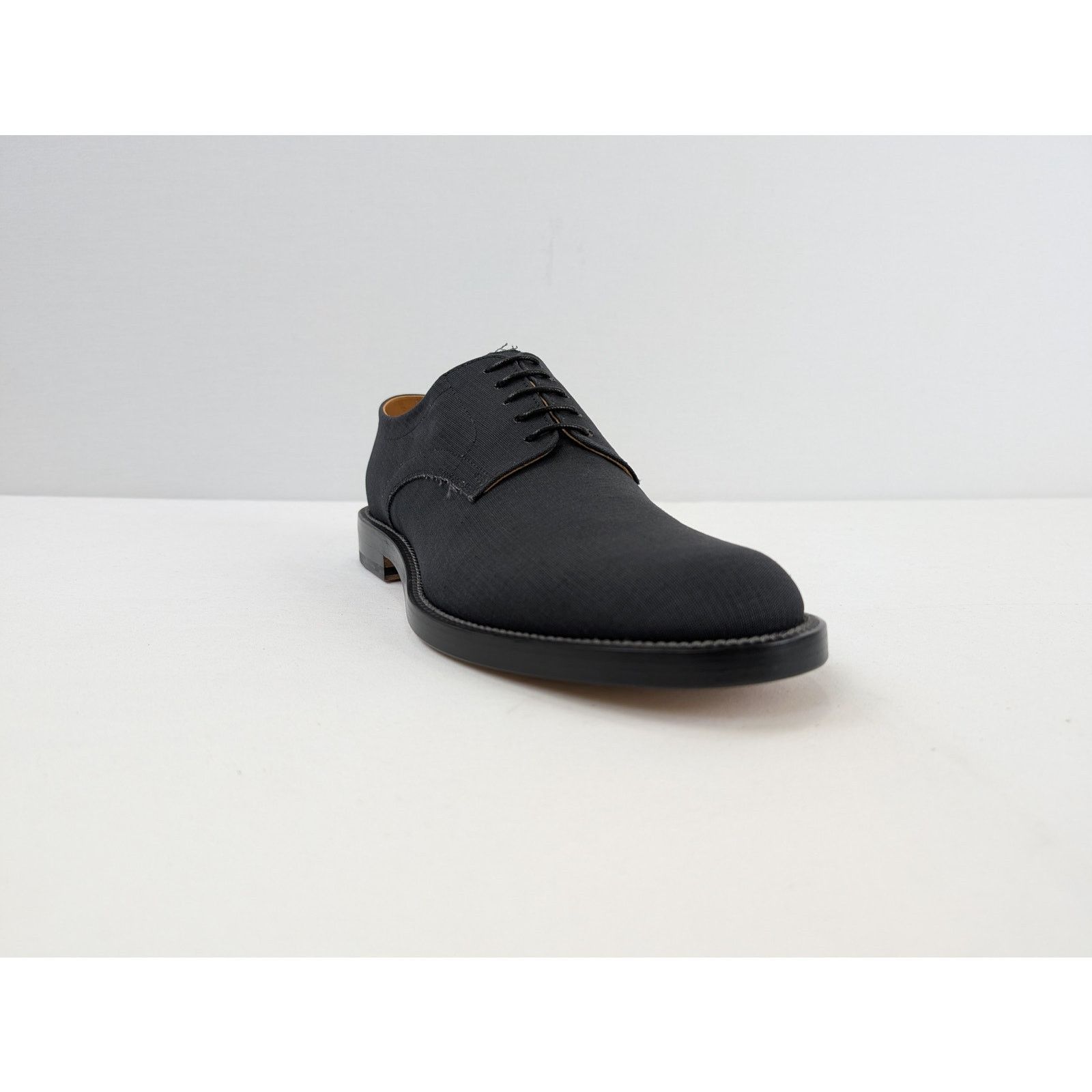 Maison Margiela o1rshd1 Lace-Up Leather Derbys in Nero Size US 8 / EU 41 - 2 Thumbnail