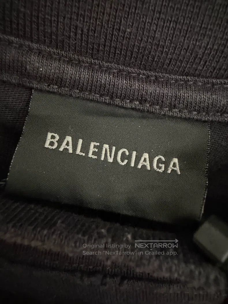 Balenciaga Balenciaga Earth print distressed short-sleeve Size US M / EU 48-50 / 2 - 3 Thumbnail