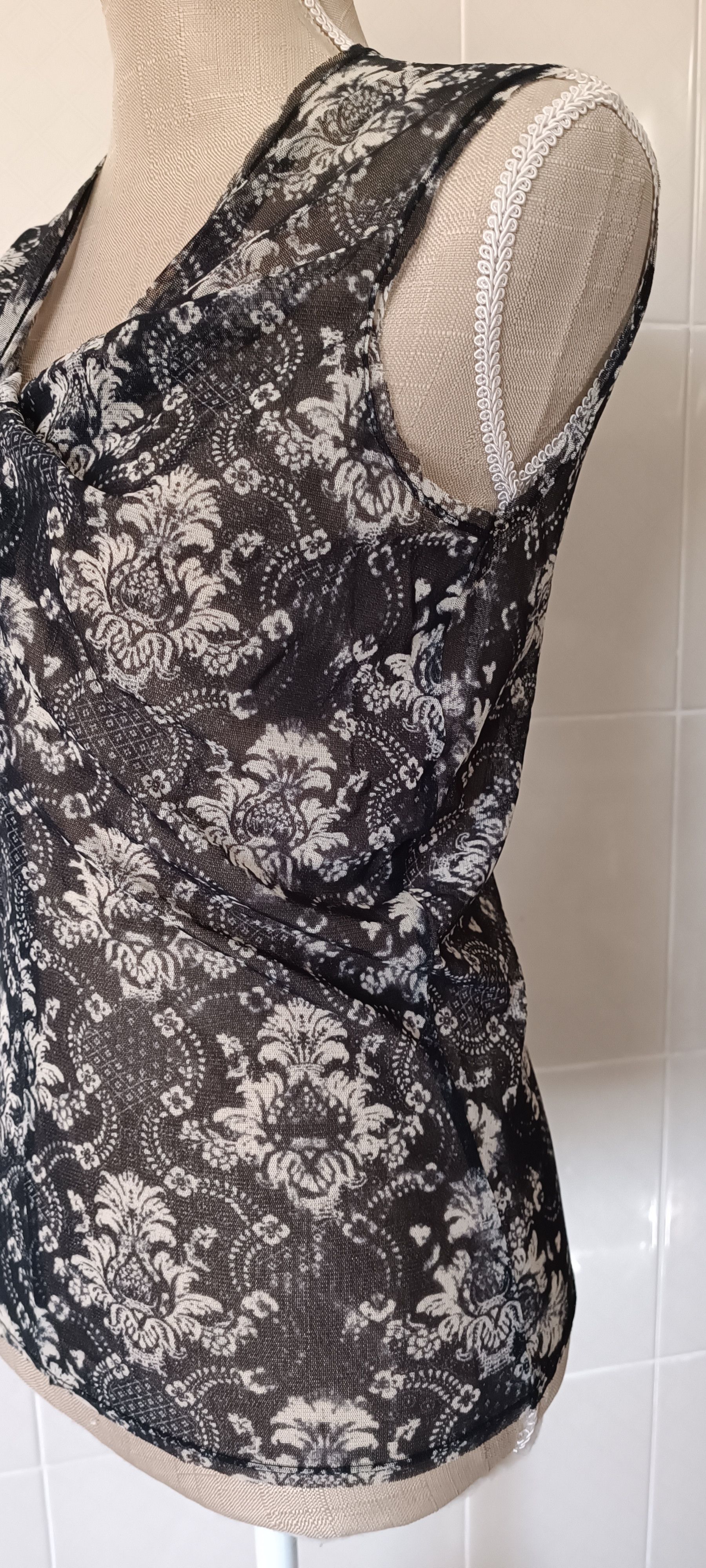 Issey Miyake Floral print top Size M / US 6-8 / IT 42-44 - 4 Thumbnail