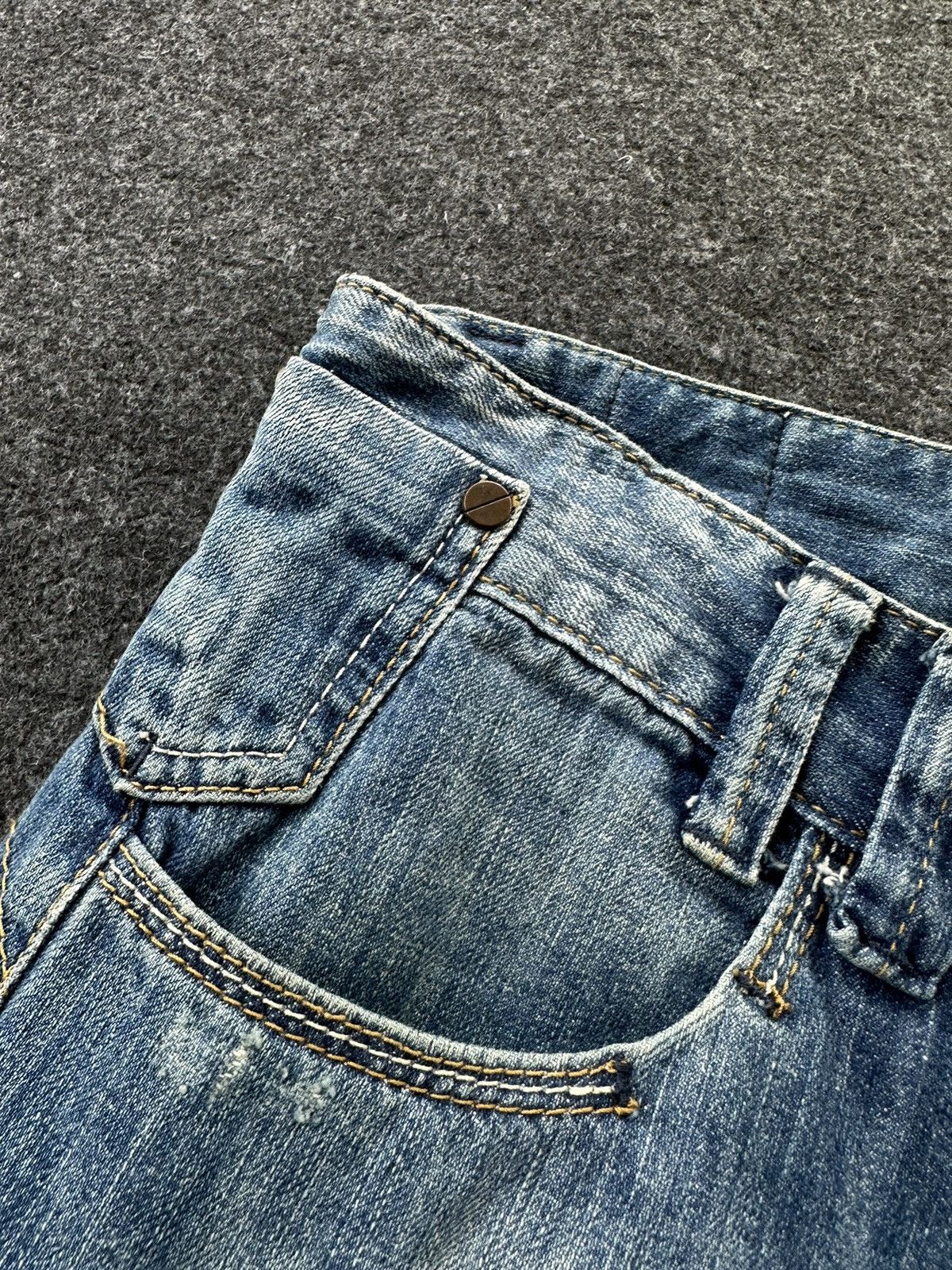 14th Addiction × If Six Was Nine House Denim Nice Faded Design Denim D104 Size US 30 / EU 46 - 9 Thumbnail