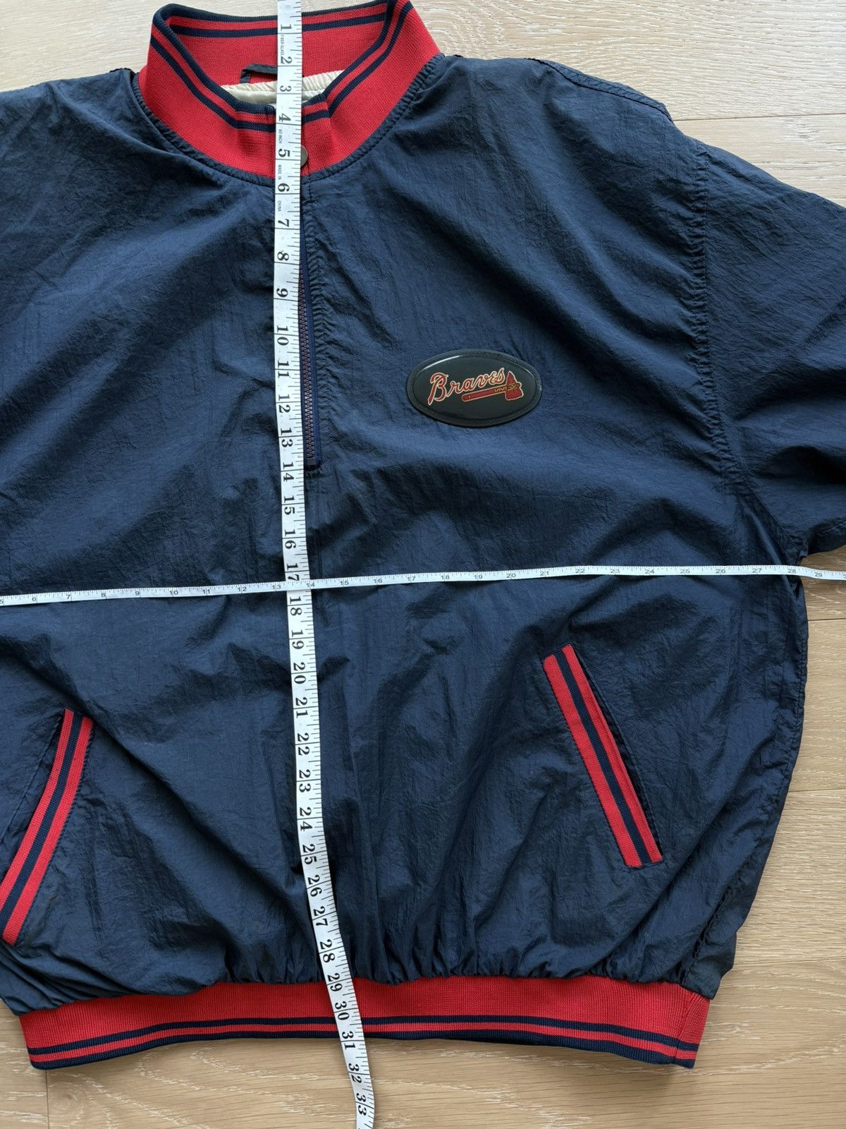 Pro Player Vintage Atlanta Braves MLB pullover Size US XL / EU 56 / 4 - 8 Thumbnail