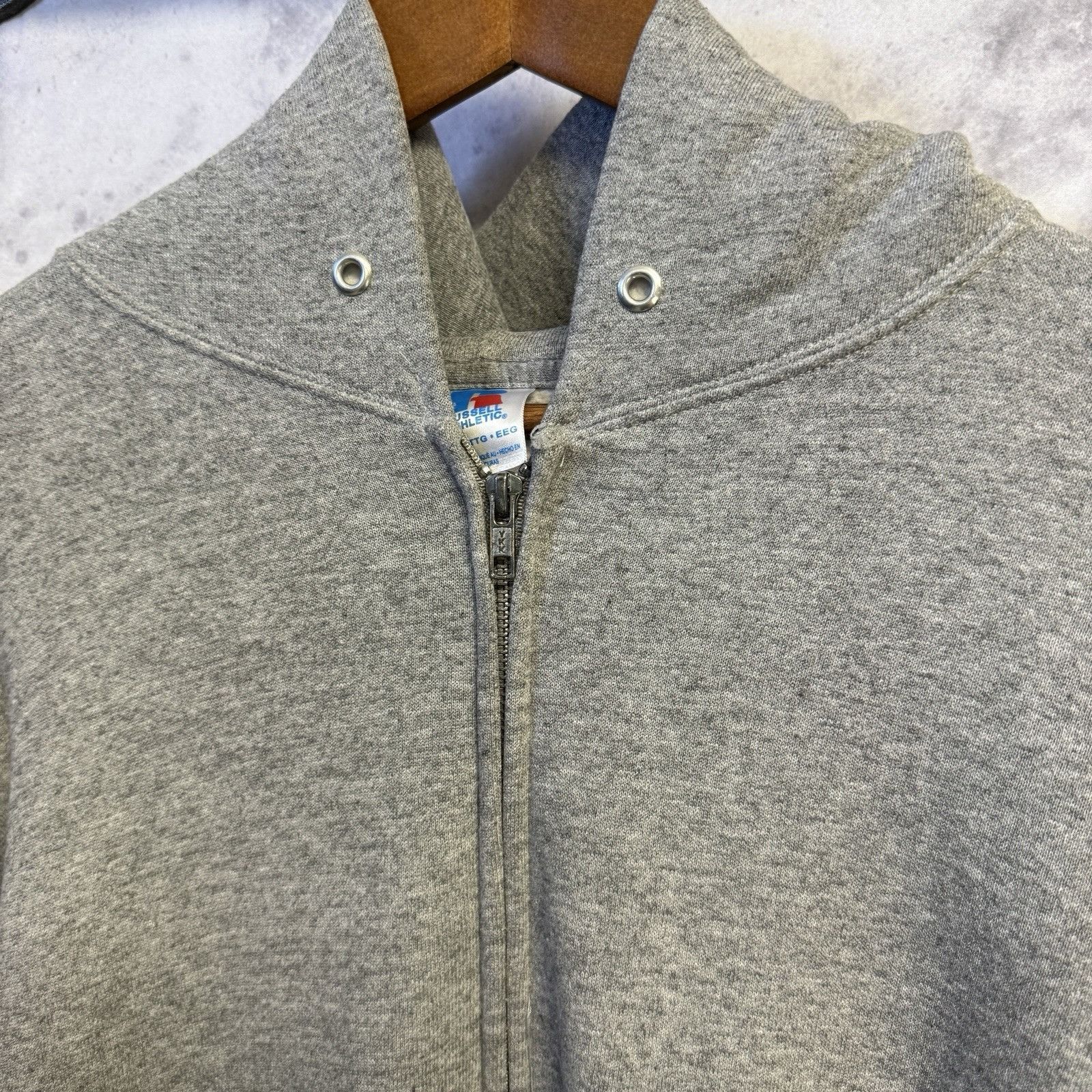 Russell Athletic Vintage Y2K Russell Athletic Full Zip Hoodie Sweatshirt 2XL Size US XXL / EU 58 / 5 - 3 Thumbnail