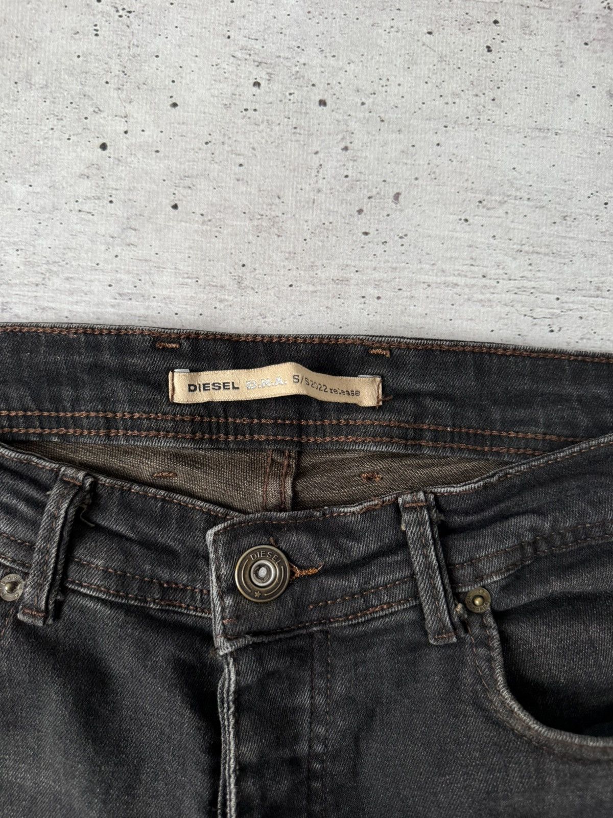 Diesel Diesel B.N.A. S/S 2022 Release Distressed Slim-Fit Jeans Size US 30 / EU 46 - 11 Thumbnail