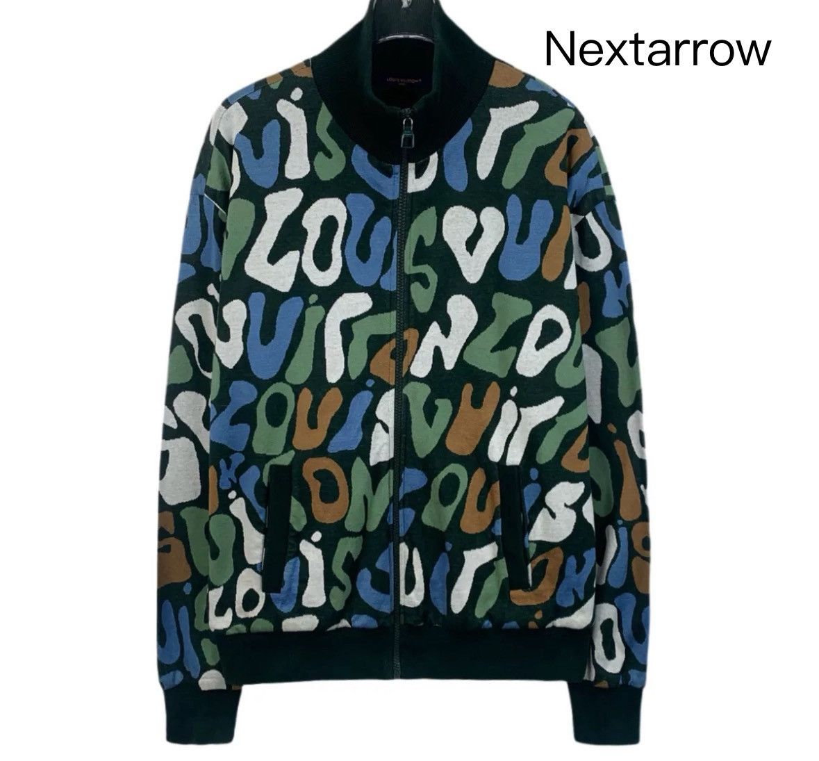 Louis Vuitton Lv 23 blocked Cotton Knitted Zipper Jacket