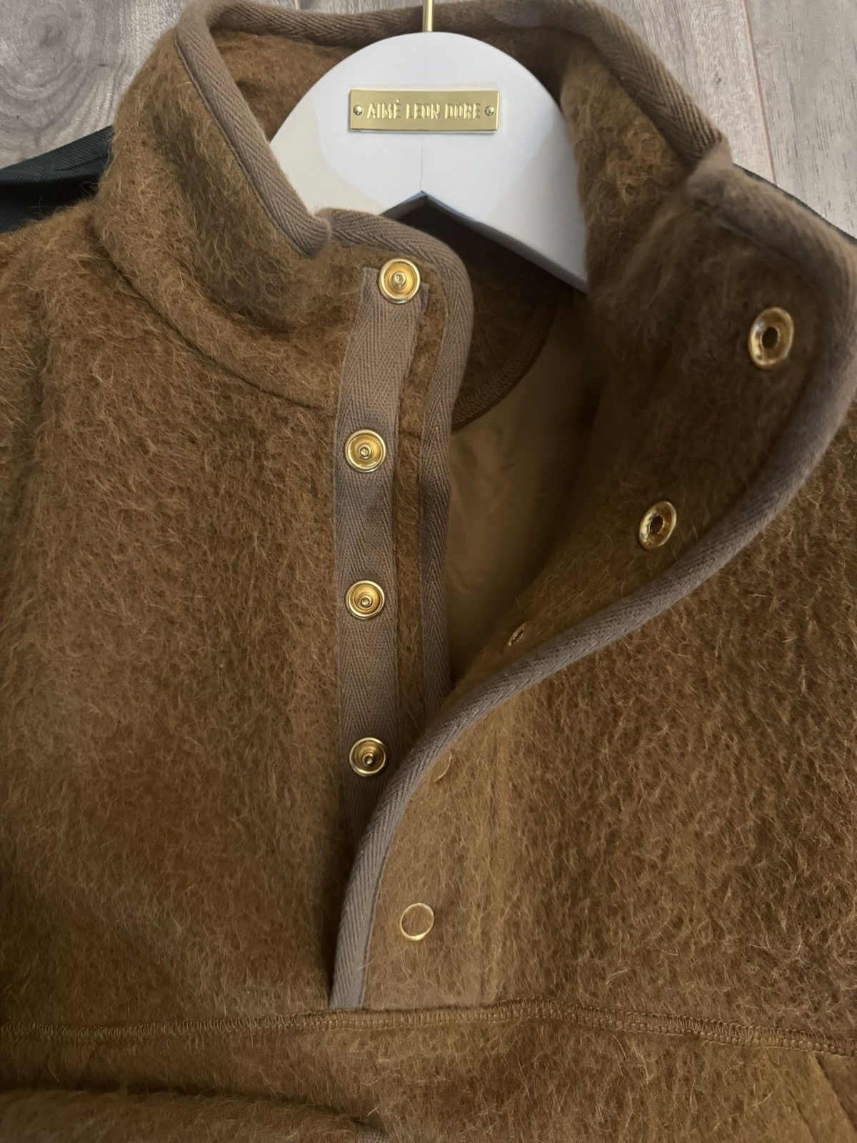 Aime Leon Dore Aime Leon Dore Fleece Foxtrot Alpaca Pullover Size US XS / EU 42 / 0 - 6 Thumbnail