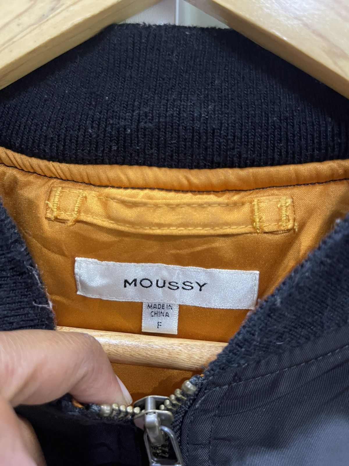 MOUSSY MOUSSY MA-1 Bomber Jacket Size US L / EU 52-54 / 3 - 3 Thumbnail
