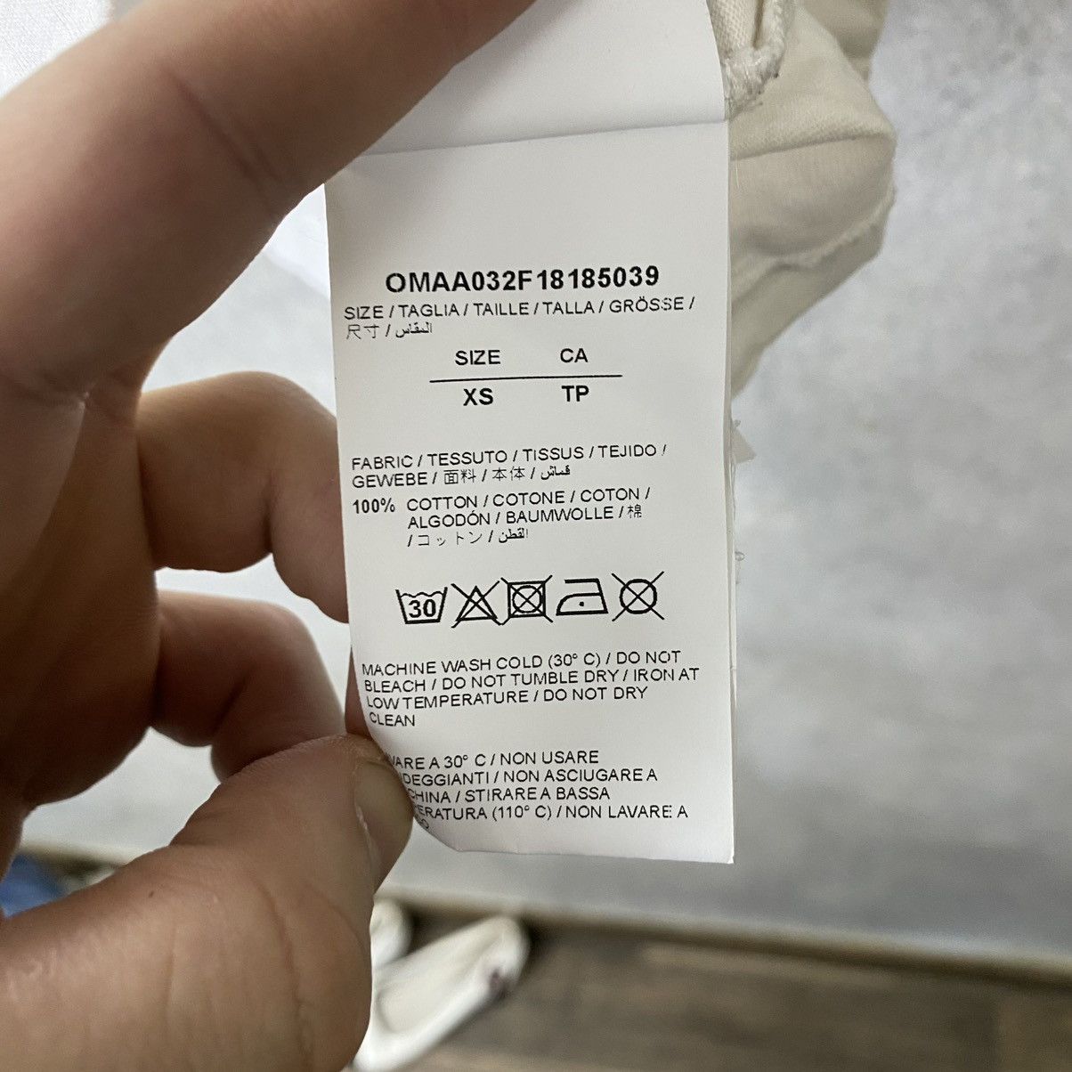 Off-White Off White T-shirt Big Logo Size US XS / EU 42 / 0 - 10 Thumbnail