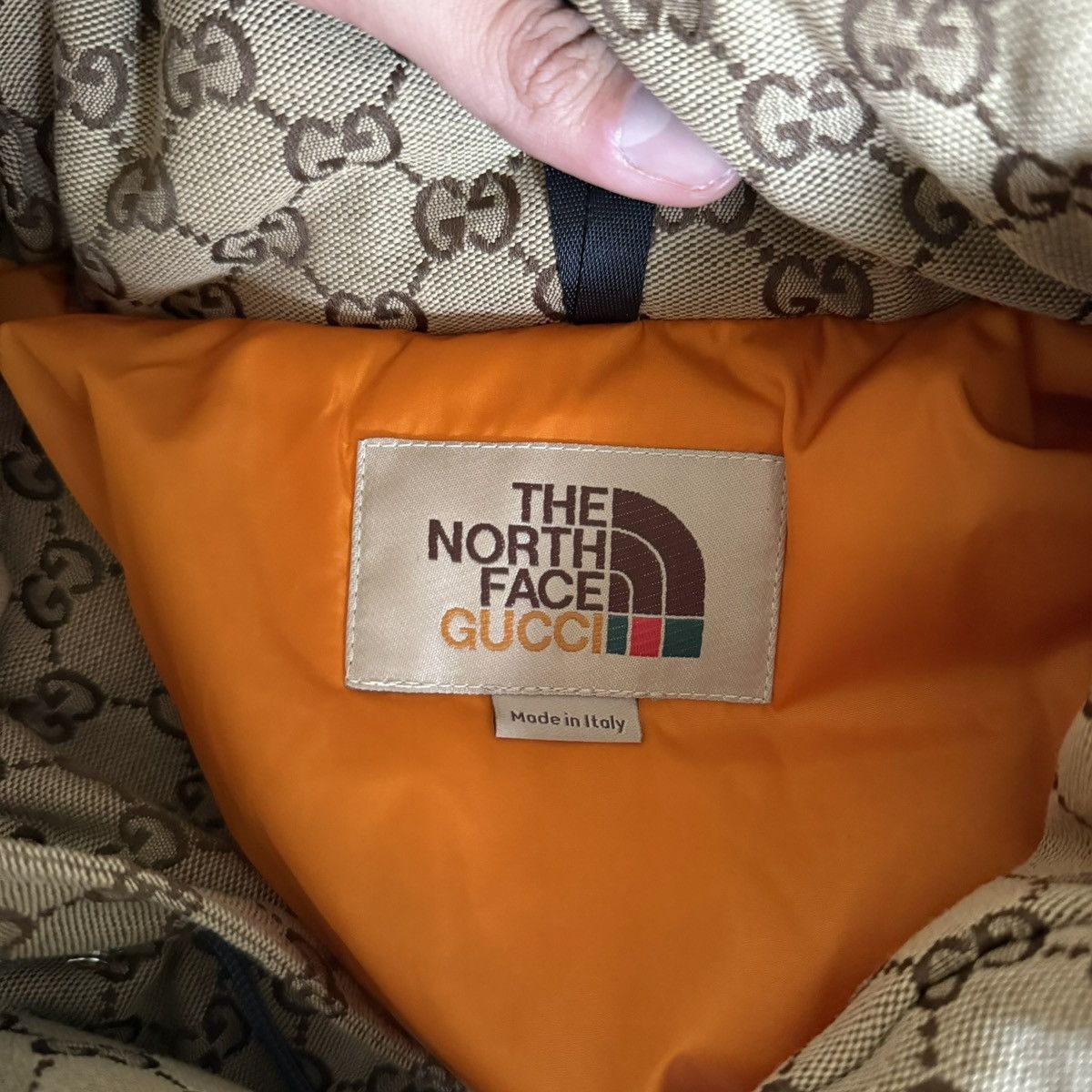 Gucci × The North Face Gucci X North Face Logo Puffer Jacket (fits L-XL) Size US XL / EU 56 / 4 - 10 Thumbnail