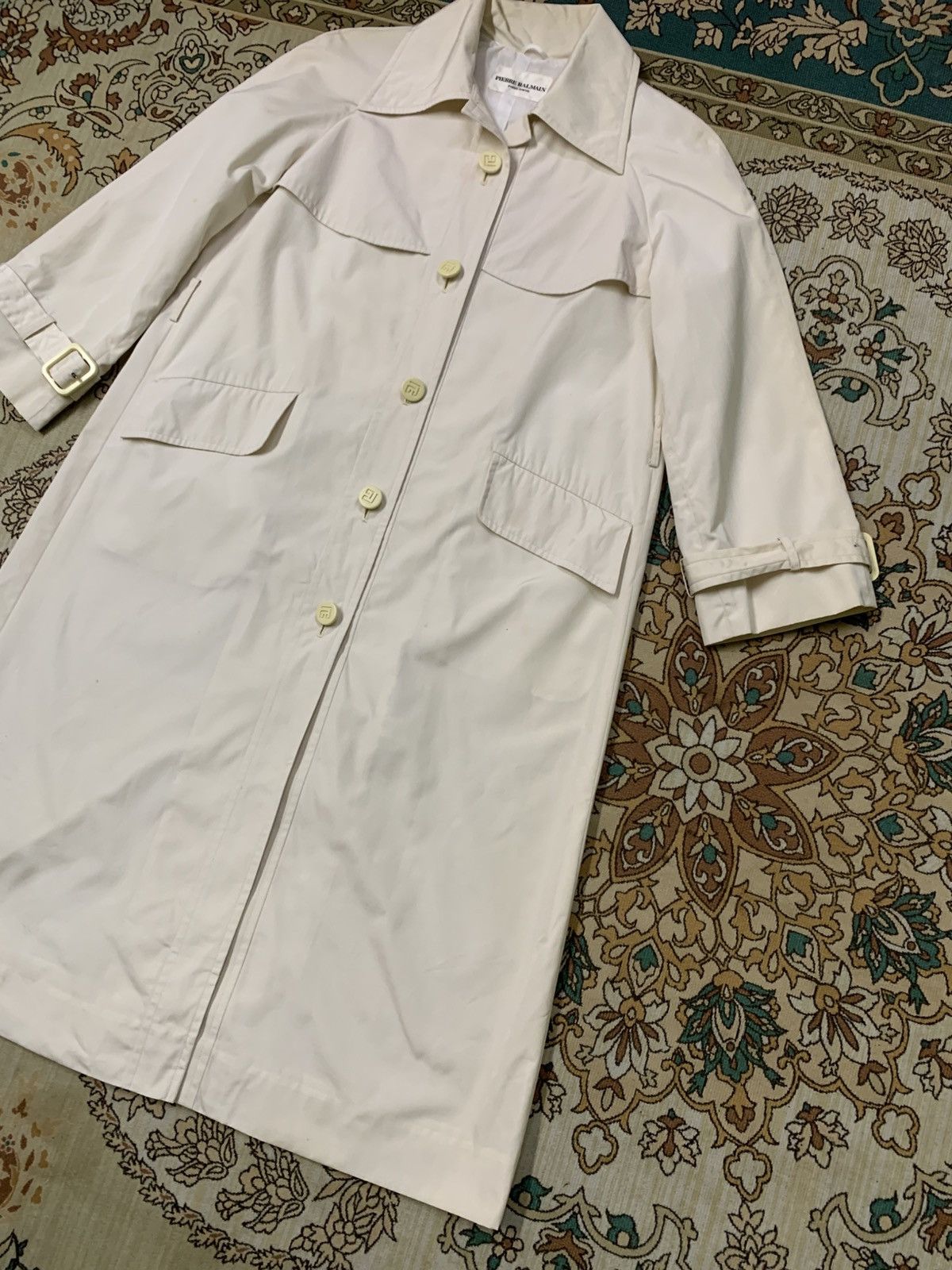 Pierre Balmain VINTAGE PIERRE BALMAIN LONG JACKET Size US M / EU 48-50 / 2 - 4 Thumbnail