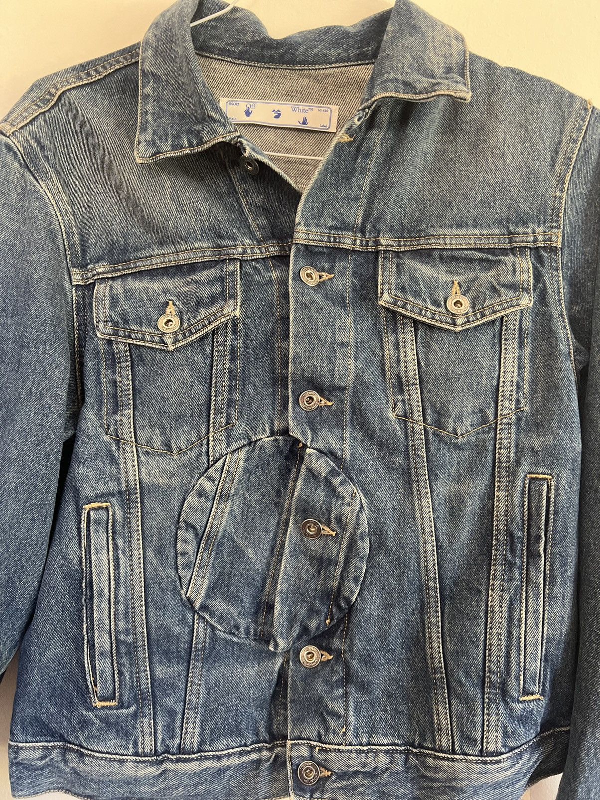 Off-White Off white denim jacket Size US XS / EU 42 / 0 - 4 Thumbnail