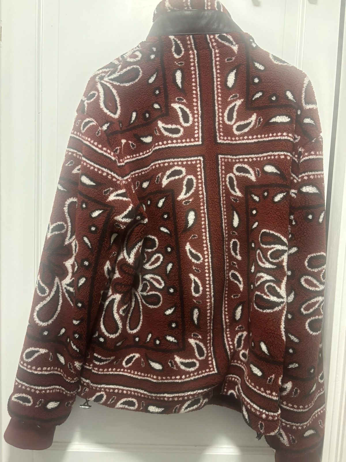 Amiri Amiri bandana fleece jacket Size US XL / EU 56 / 4 - 10 Thumbnail