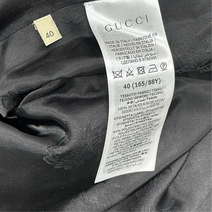 Gucci Gucci SS22 Black Sequin Hooded Jacket-2507 Size M / US 6-8 / IT 42-44 - 5 Thumbnail