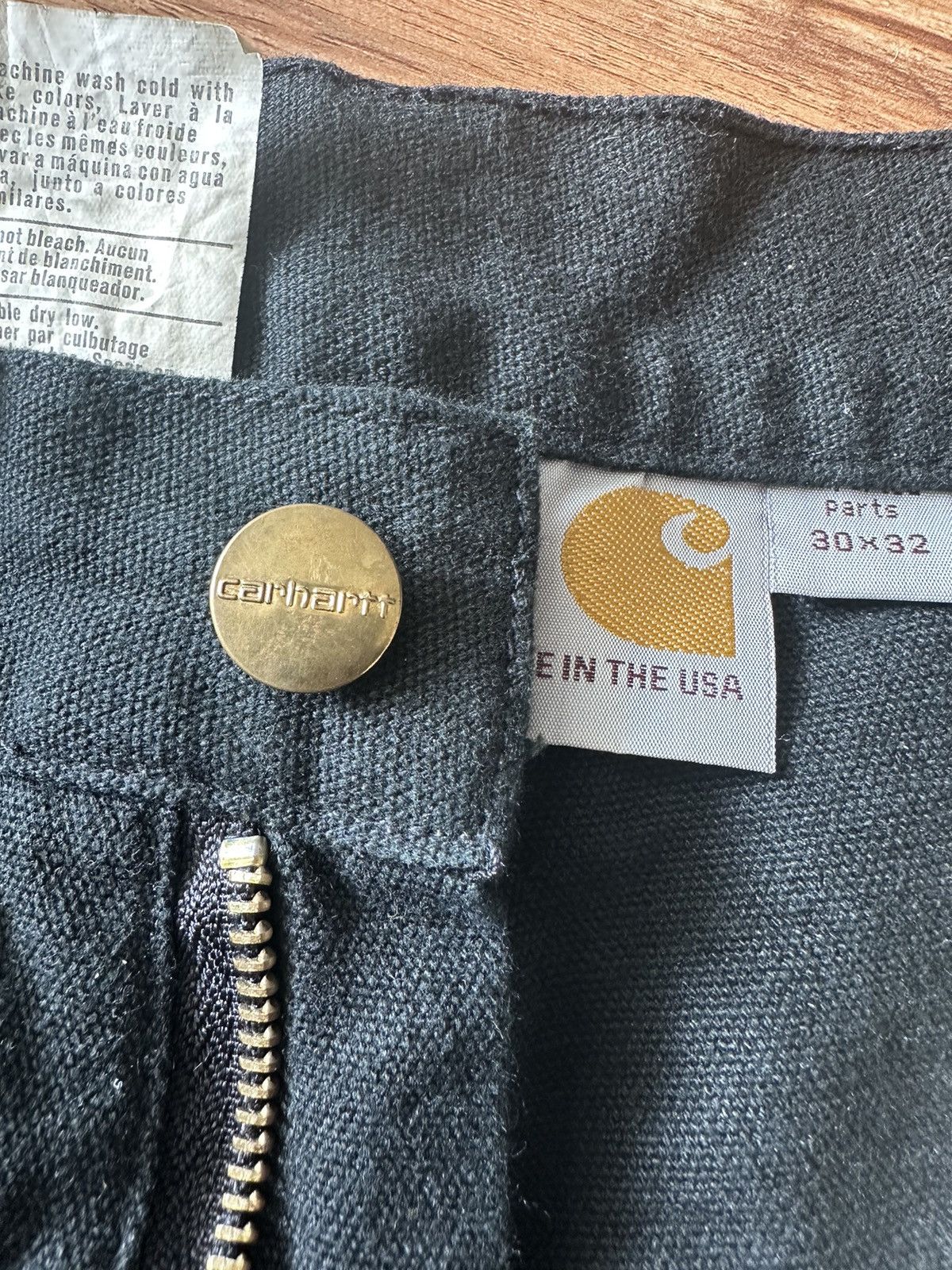 Carhartt Vintage Y2K Carhartt Cargo Pants Workwear Made in USA Retro Size US 30 / EU 46 - 11 Thumbnail