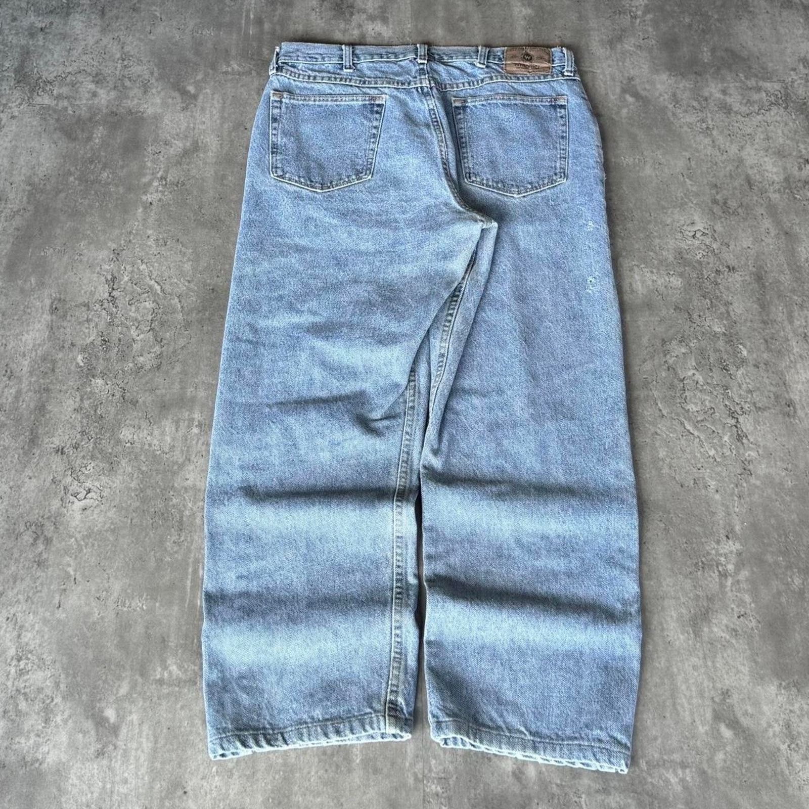 Levi's Vintage Clothing × Vintage × Wrangler Vintage Y2K Levi’s Style Light Wash Grunge Opium Denim Jeans Size US 36 / EU 52 - 2 Thumbnail