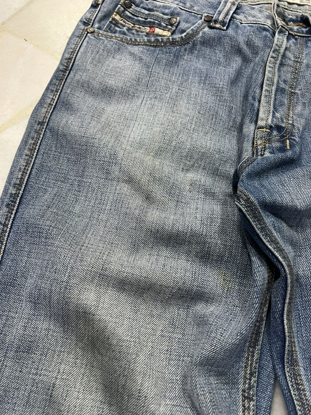 Diesel 💥FLARE💥DIESEL INDUSTRY WASHED FADED JEANS Size US 31 - 5 Thumbnail
