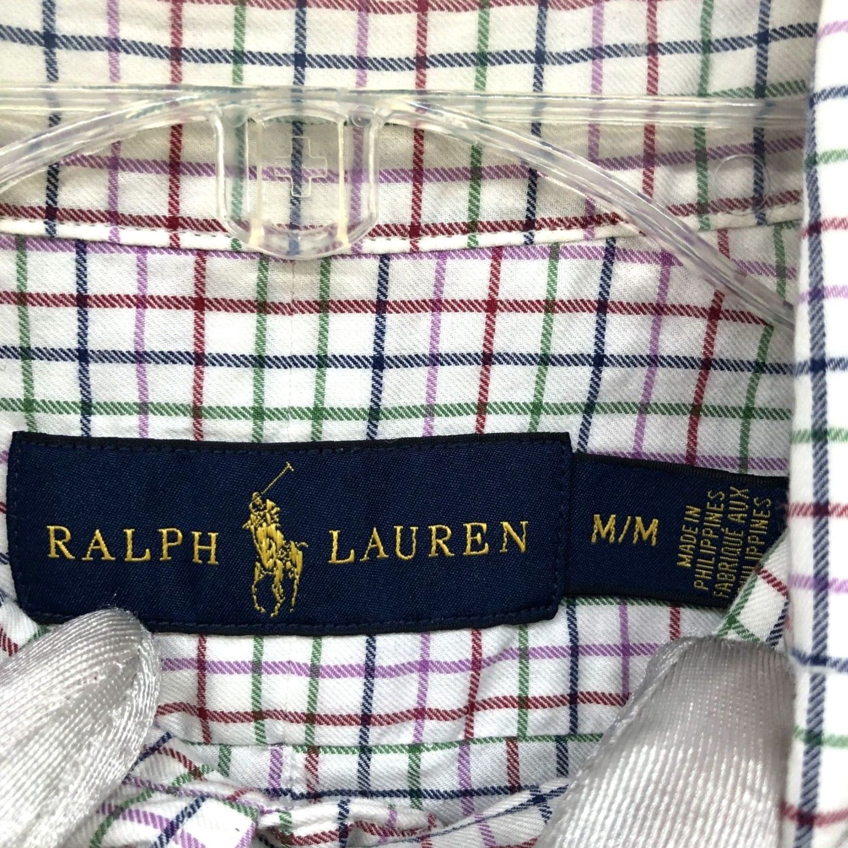 Ralph Lauren Ralph Lauren Button-Down Shirt Mens M Multicolor Grid Plaid Long Sleeve Cotton Size US M / EU 48-50 / 2 - 5 Thumbnail