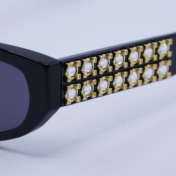 Givenchy 🕶️ New Givenchy GV40078I 01A Sunglasses - Shiny Black Size ONE SIZE - 7 Thumbnail