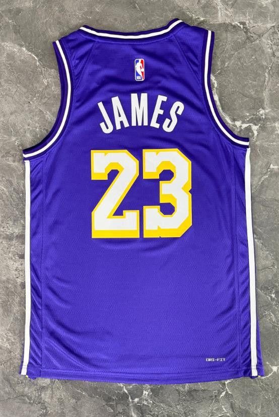 NBA Los Angeles Lakers #23 LeBron James Jersey Size US M / EU 48-50 / 2 - 2 Thumbnail