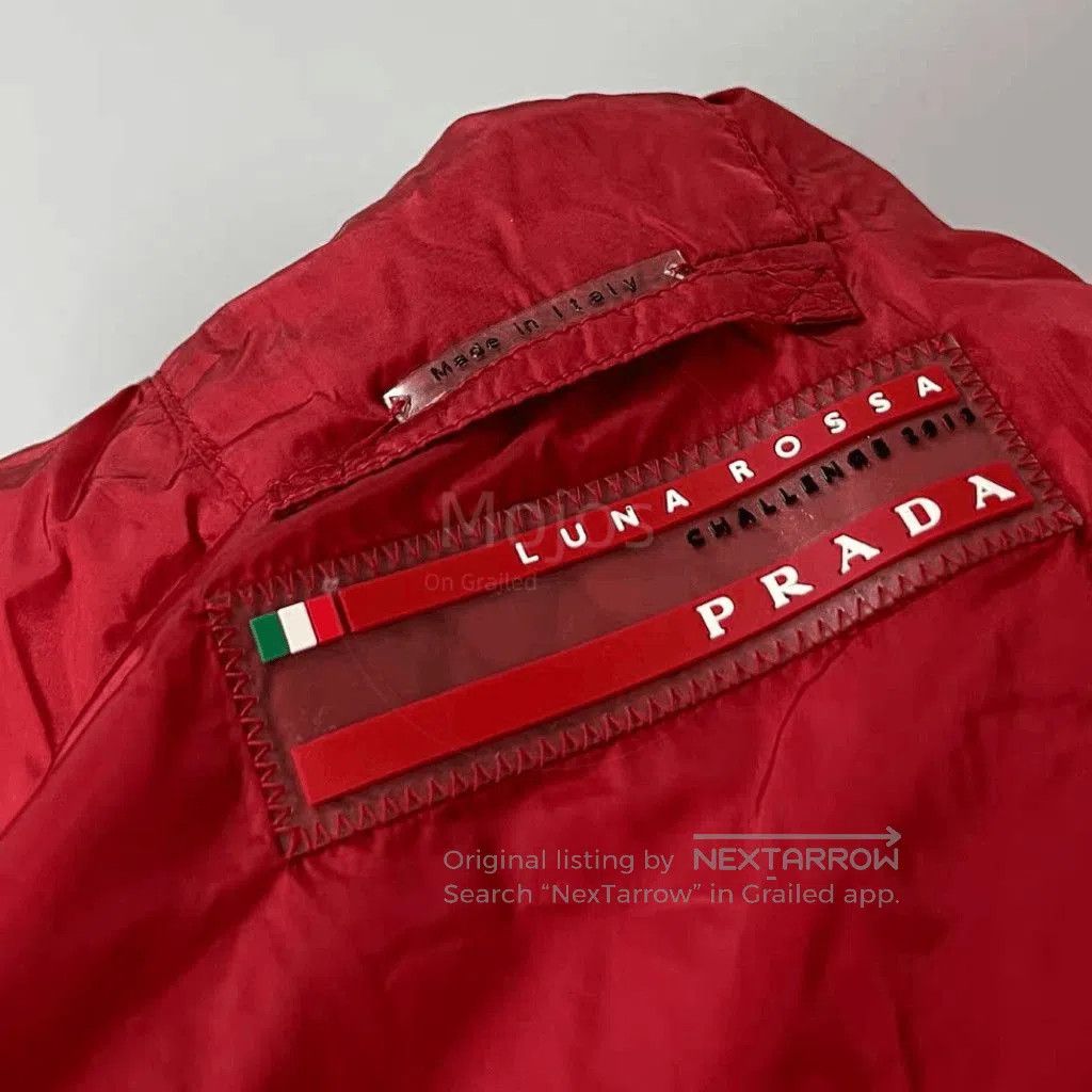 Prada Sz 54 Prada Red Label Hooded Vest. Size US L / EU 52-54 / 3 - 4 Thumbnail